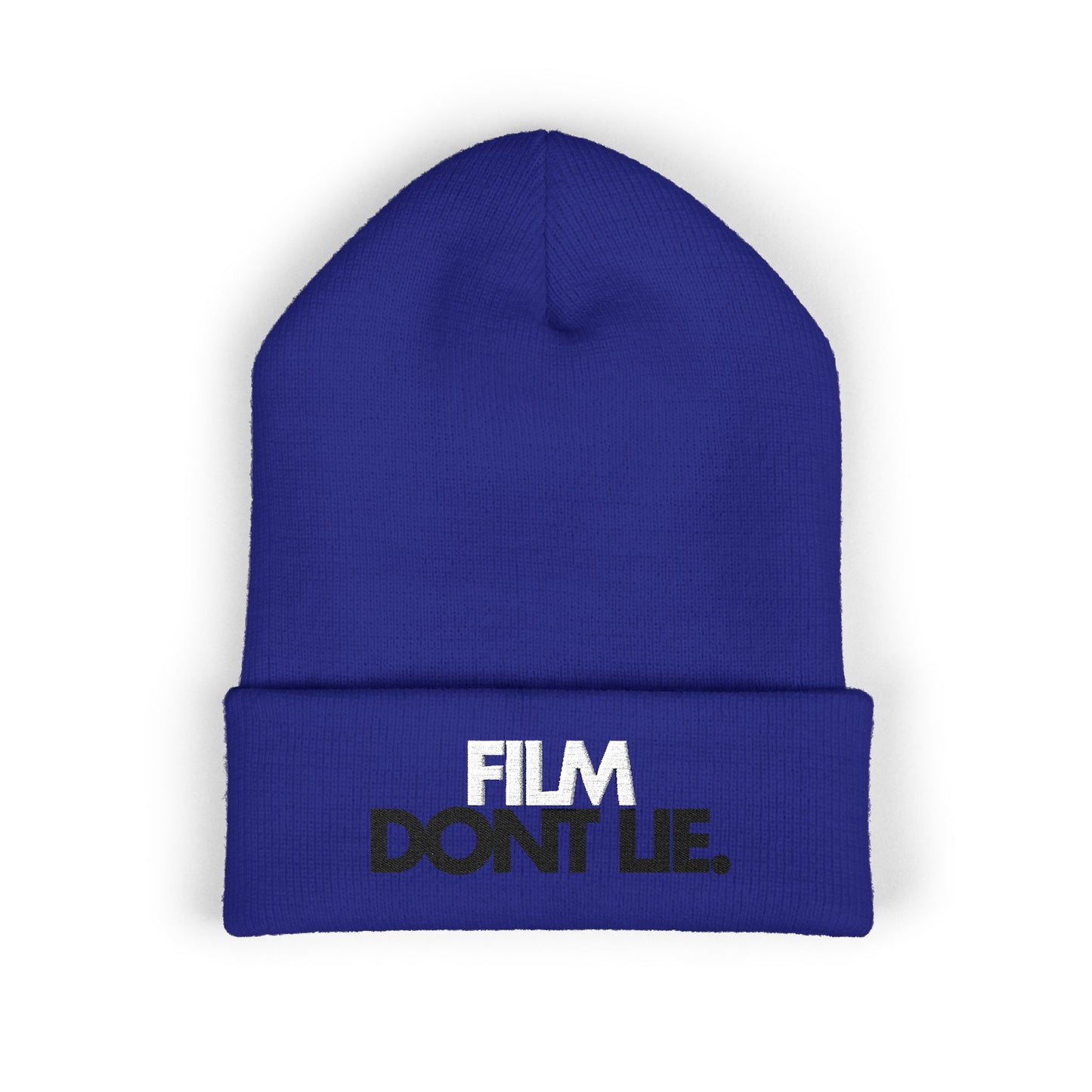 Film Don't Lie Beanie - Perfect for Winter, Outdoor Adventures, Gift for Him or Her, Cozy Fashion Accessory, Everyday Wear
