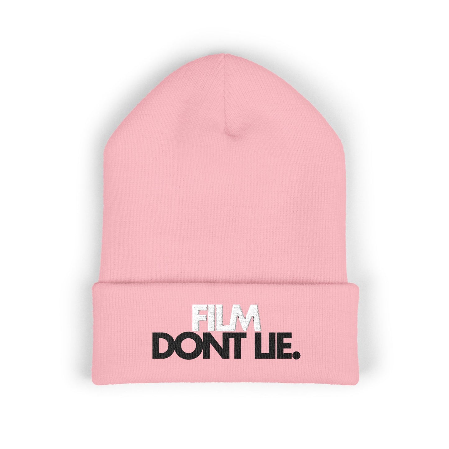 Film Don't Lie Beanie - Perfect for Winter, Outdoor Adventures, Gift for Him or Her, Cozy Fashion Accessory, Everyday Wear