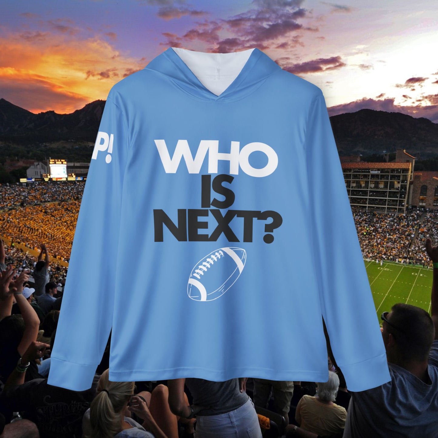 Who Is Next Warmup Hoodie (BIP shoulder detail)