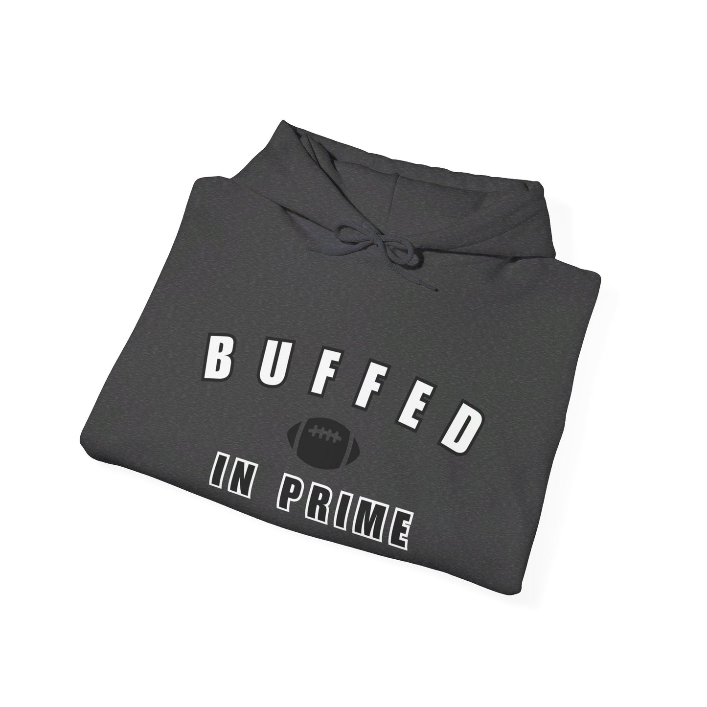 Buffed In Prime University Letter Logo Unisex Hoodie