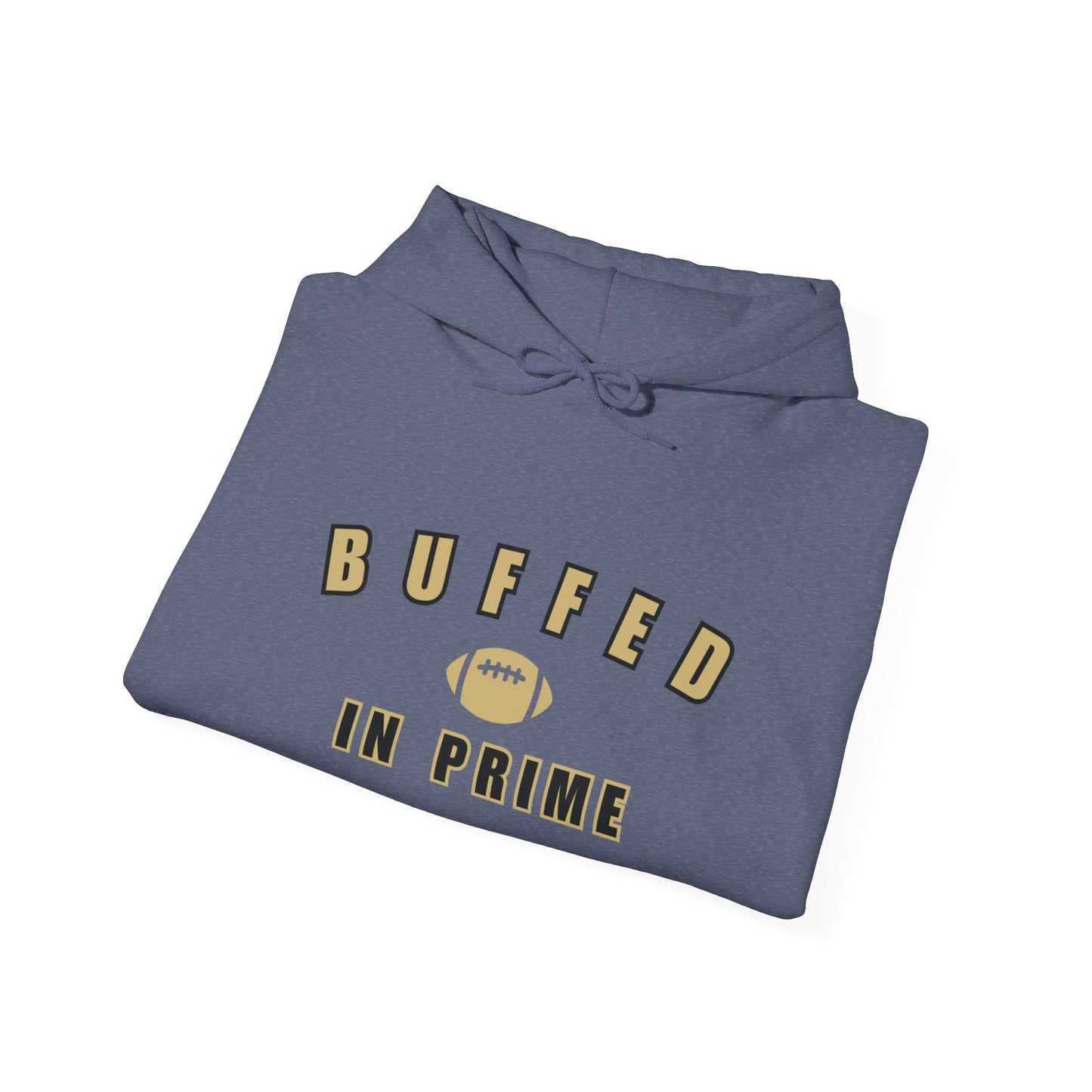 CU Gold- Buffed In Prime University Letter Logo Unisex Hoodie