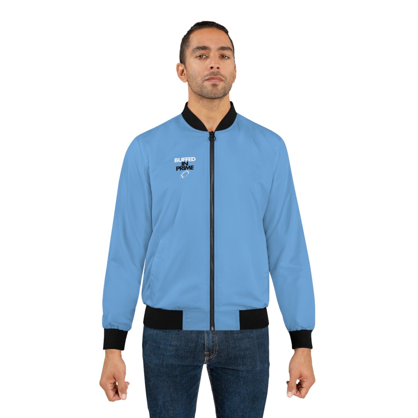 Men's Bomber Jacket "Who is Next" on back (S-5XL)