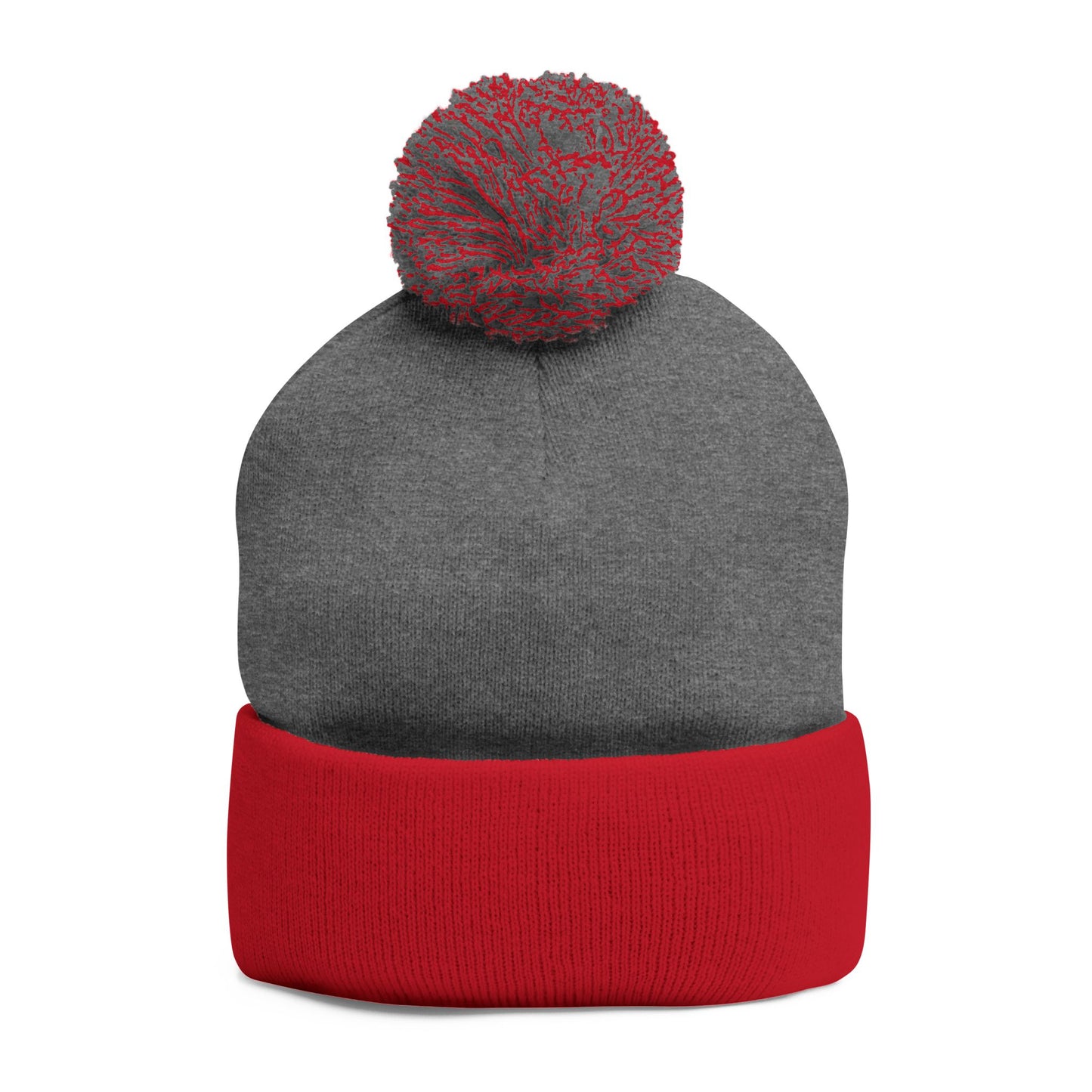 T-Cal Knows - Pom Pom Knitted Beanie, Holiday Gift, Casual Wear