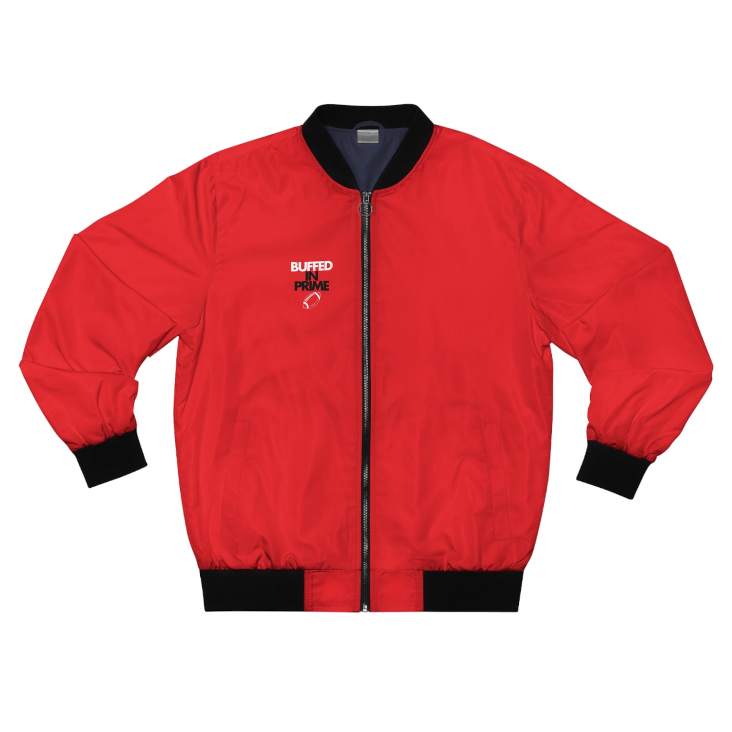 Men's Bomber Jacket "Who is Next" on back (S-5XL)