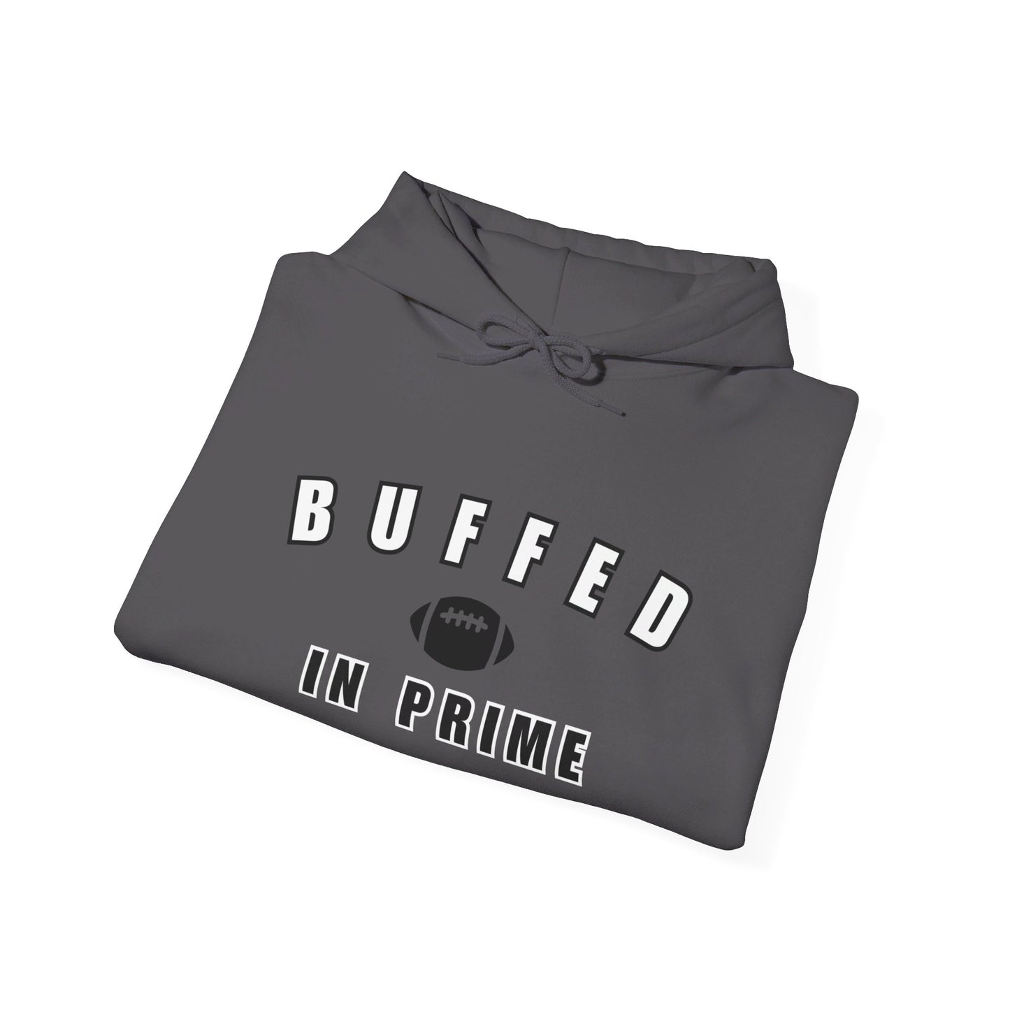 Buffed In Prime University Letter Logo Unisex Hoodie