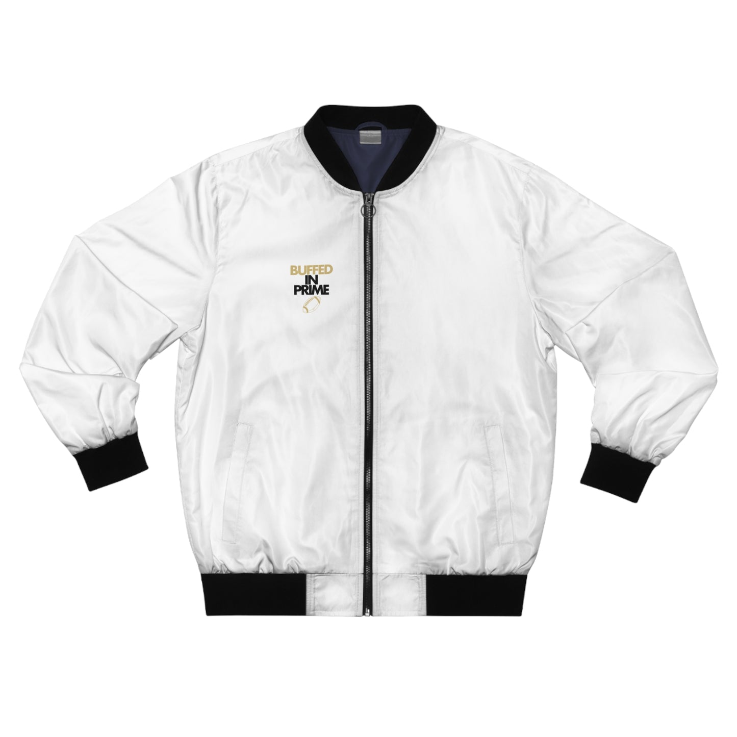 Men's Bomber Jacket "Who is Next" on back (S-5XL)