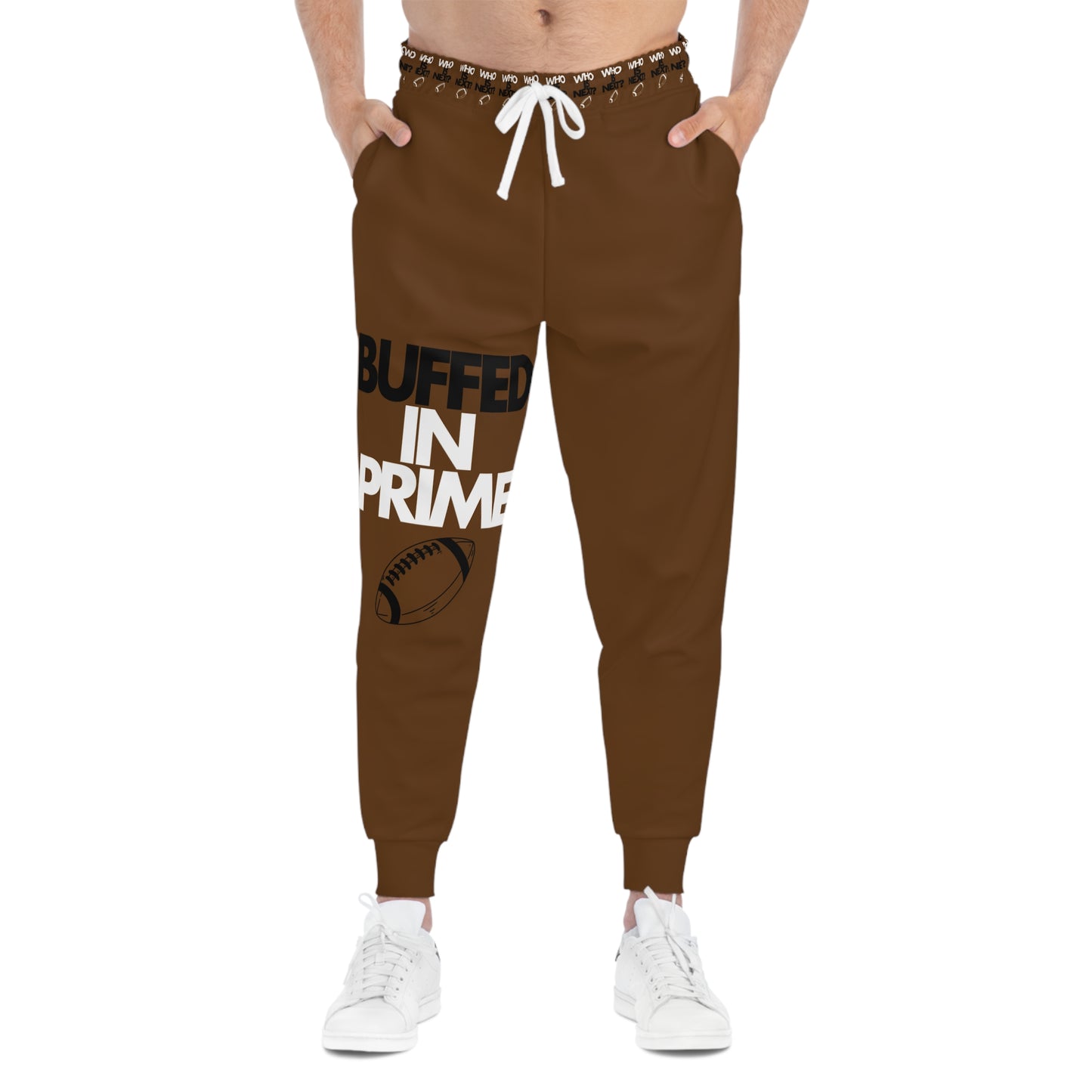 BIP jogger with waistband "who's next?"