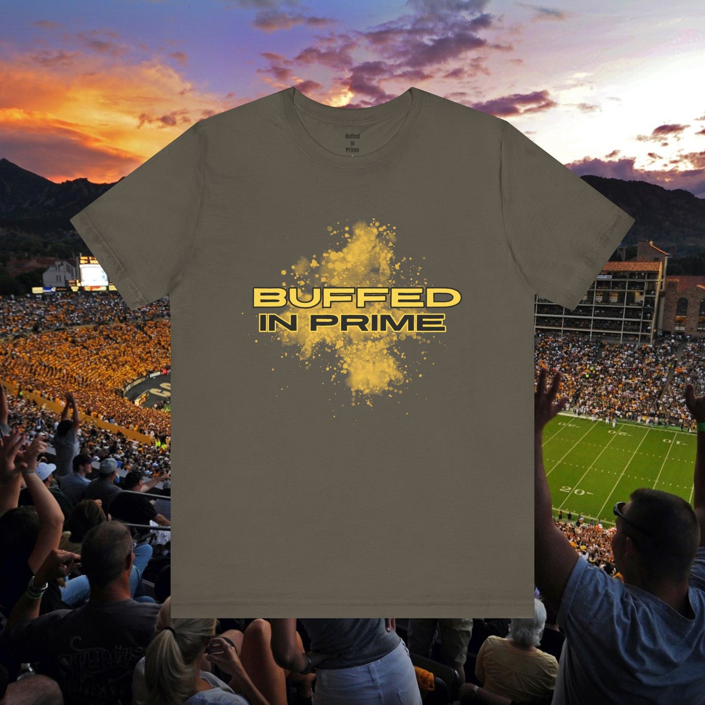 Buffed In Prime Logo Unisex Jersey Short Sleeve Tee