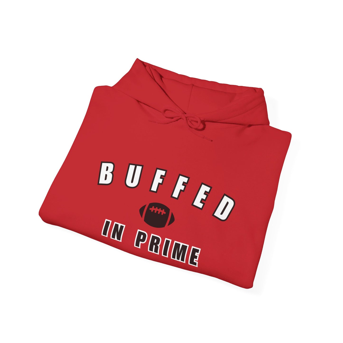 Buffed In Prime University Letter Logo Unisex Hoodie