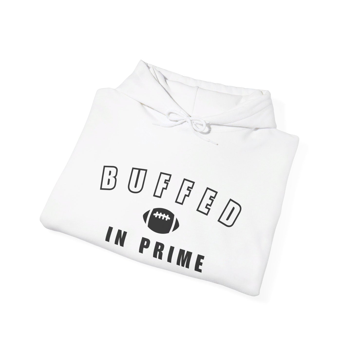 Buffed In Prime University Letter Logo Unisex Hoodie