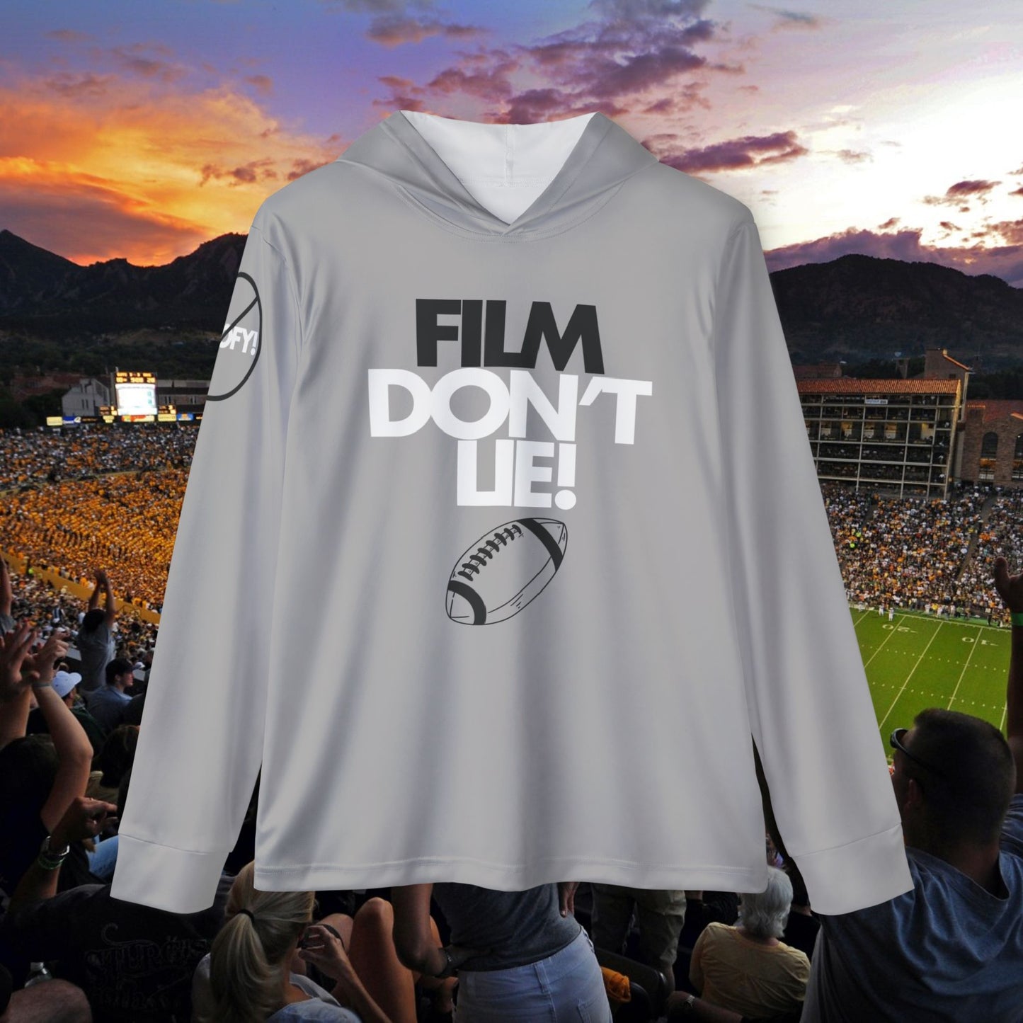 Film Don't Lie Warmup Hoodie (no goofy shoulder detail)