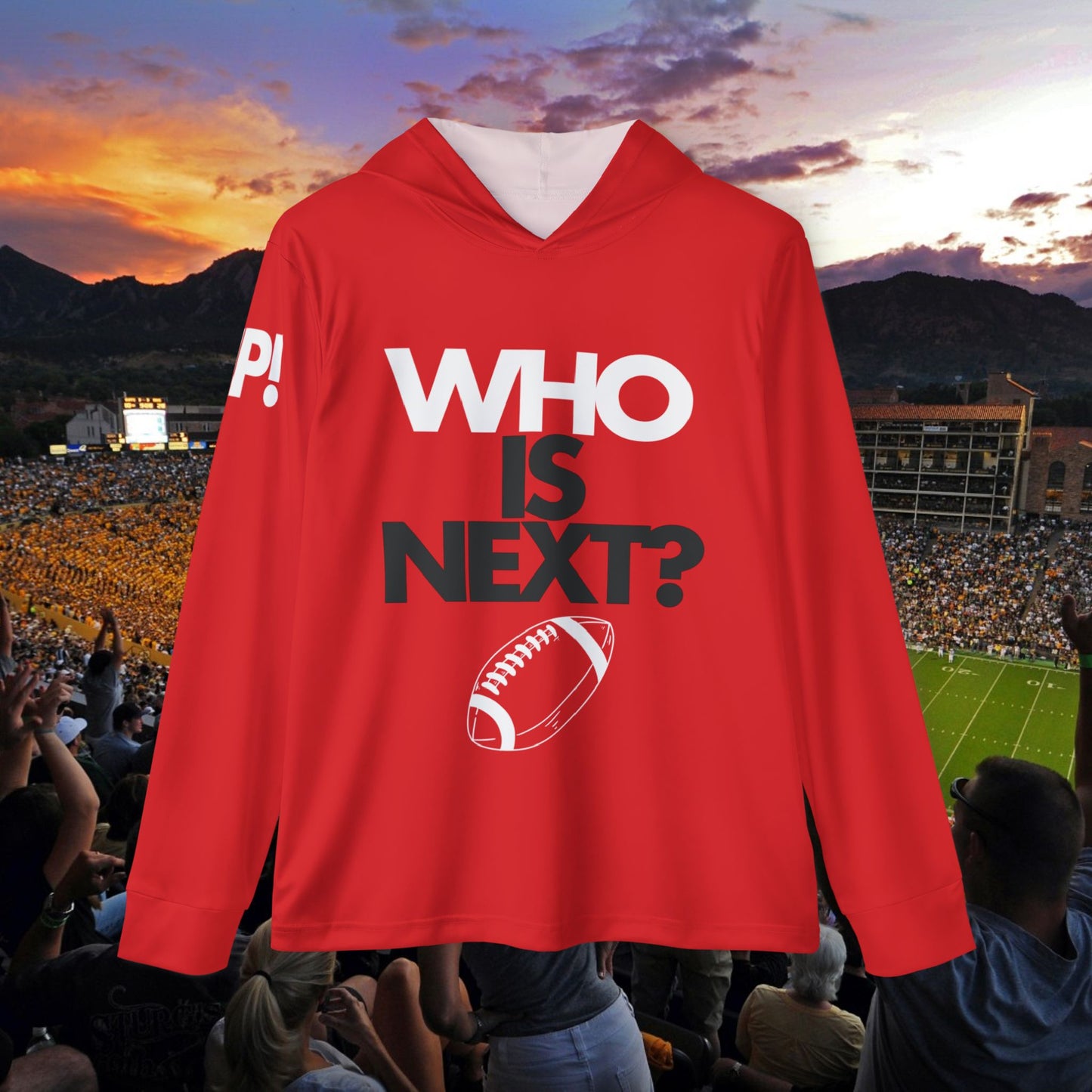 Who Is Next Warmup Hoodie (BIP shoulder detail)