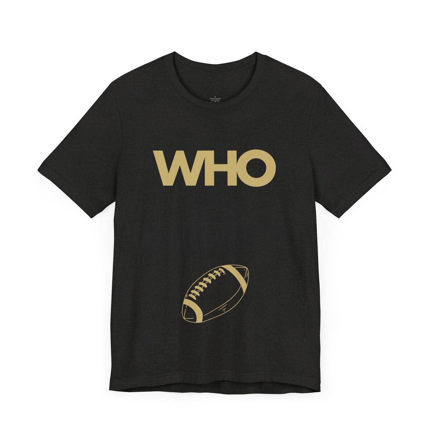 Who is Next? CU Gold Unisex Jersey Short Sleeve Tee