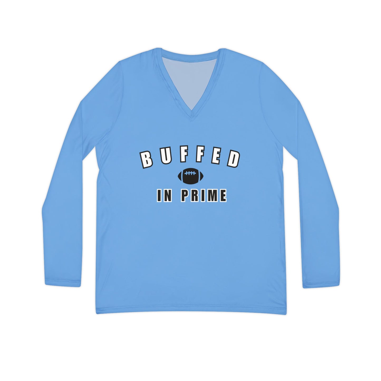 Women's University Long Sleeve V-neck Shirt