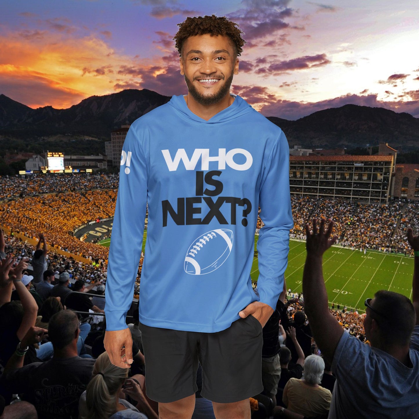 Who Is Next Warmup Hoodie (BIP shoulder detail)