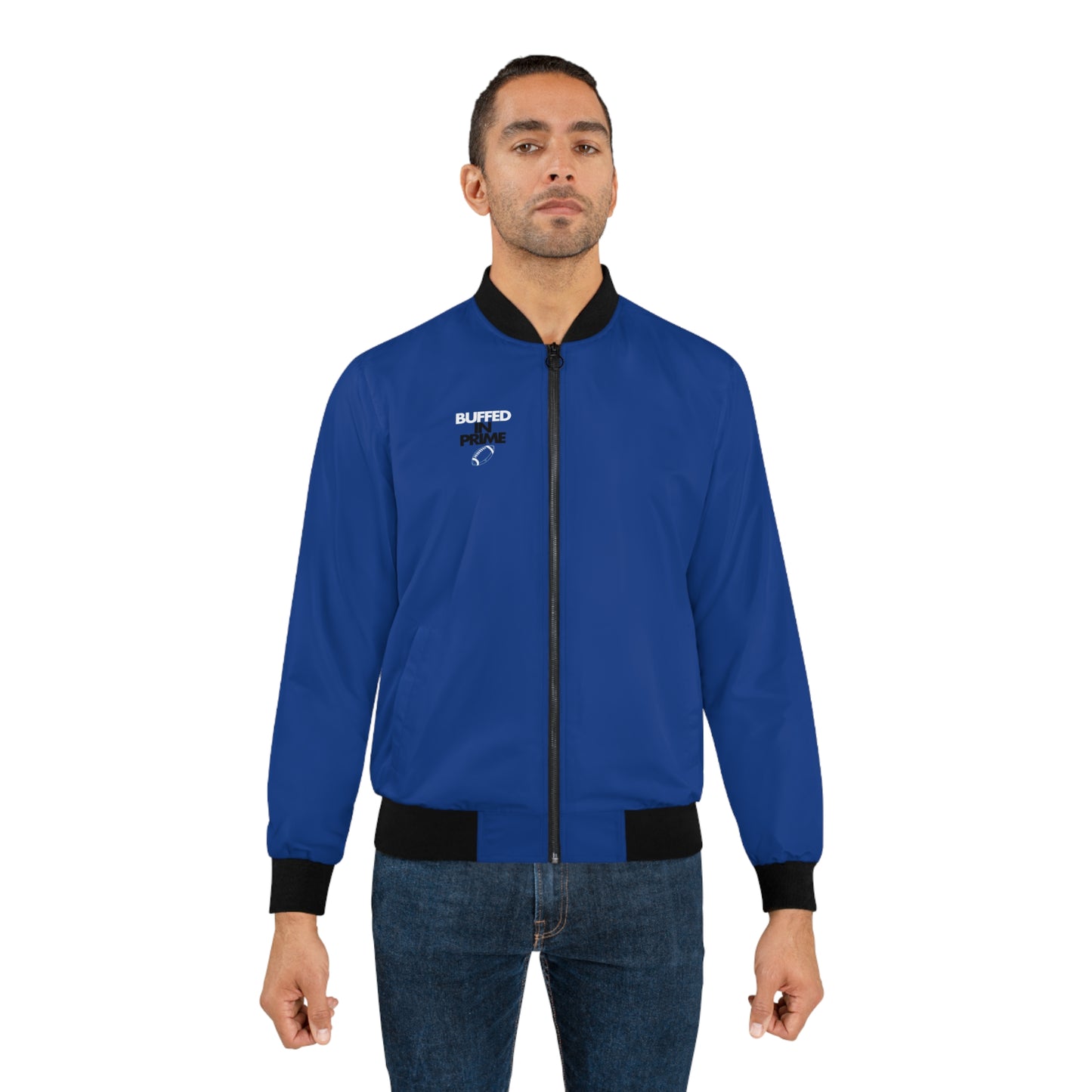 Men's Bomber Jacket "Who is Next" on back (S-5XL)