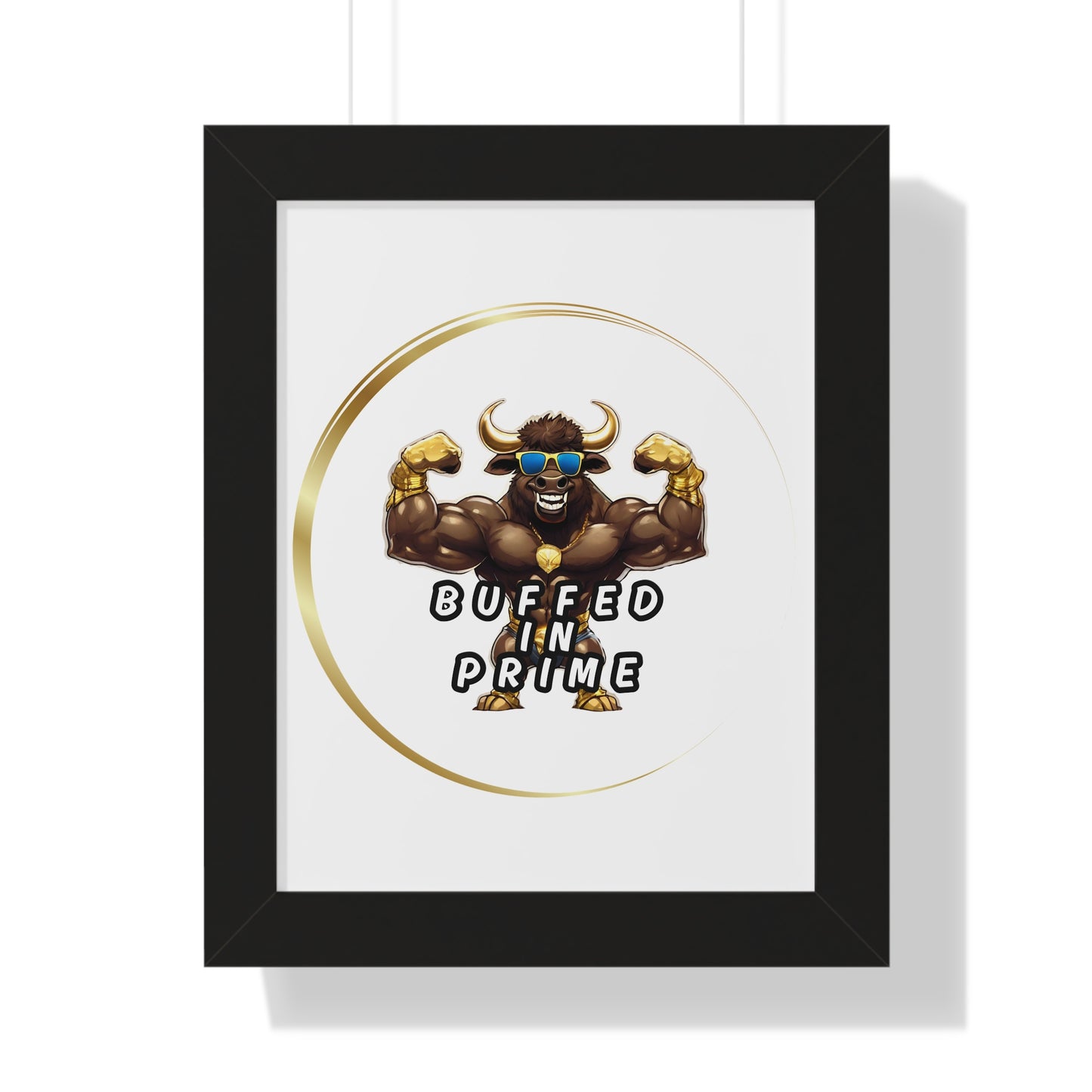 Framed Vertical BIP Poster