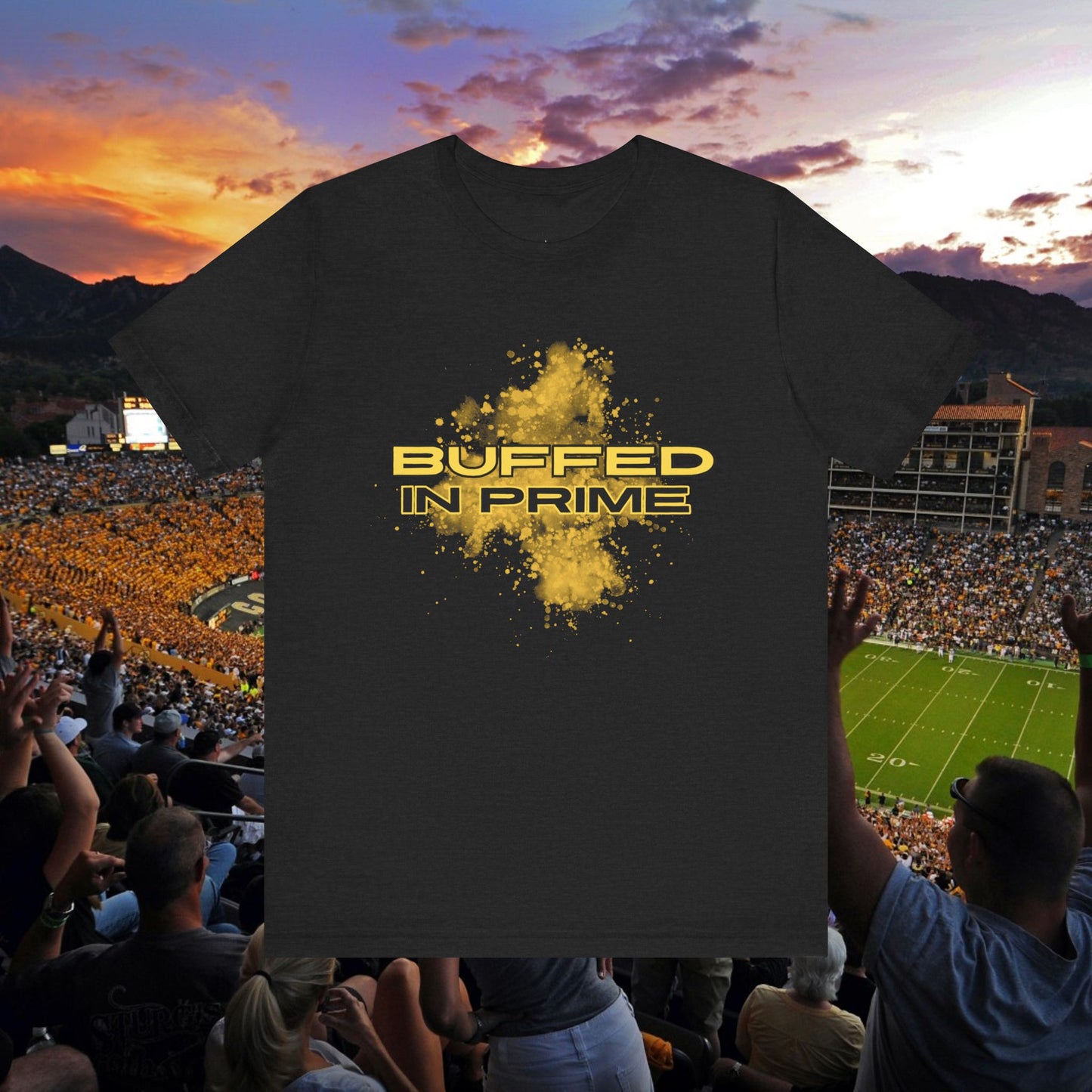 Buffed In Prime Logo Unisex Jersey Short Sleeve Tee