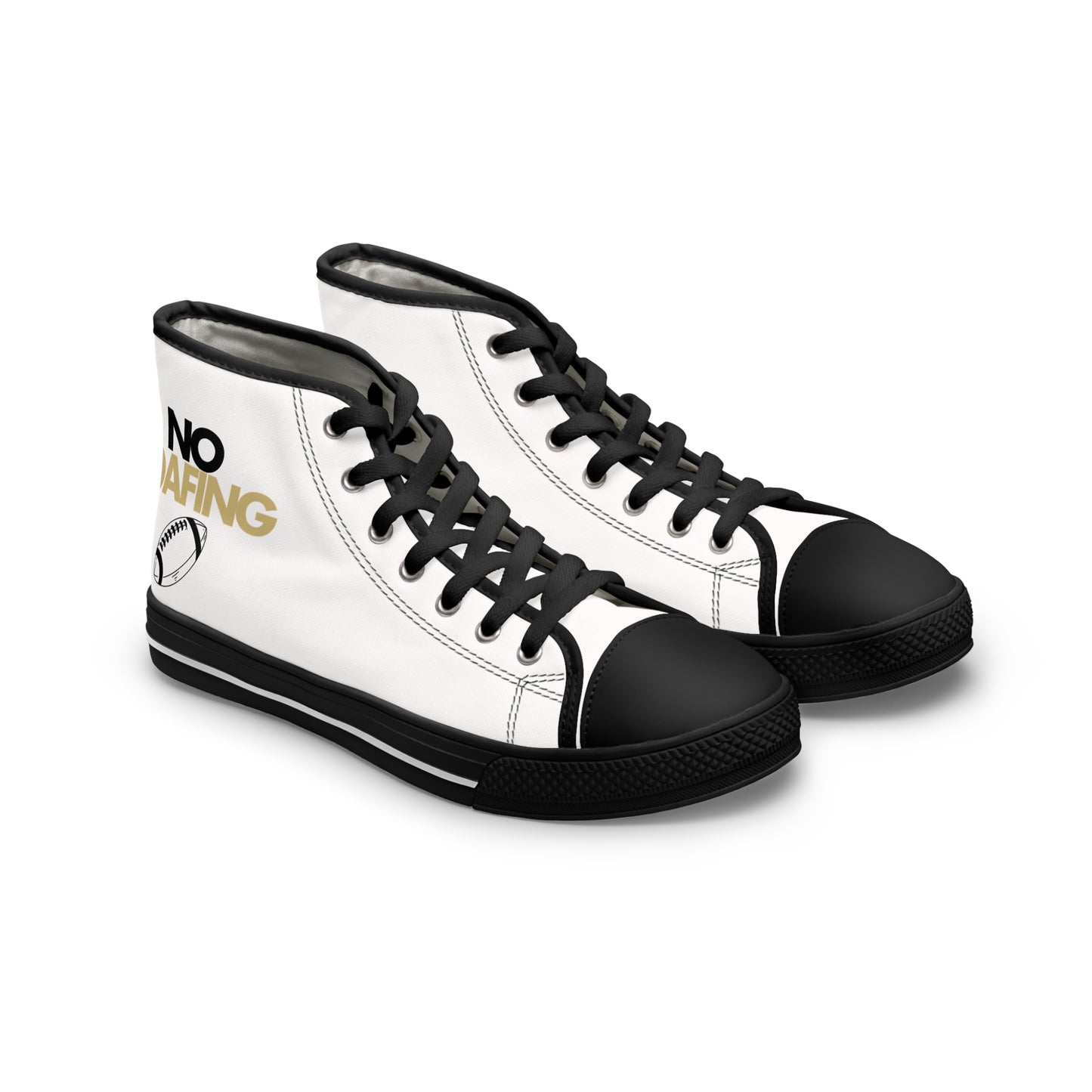 NO LOAFING Women's High Top Sneakers