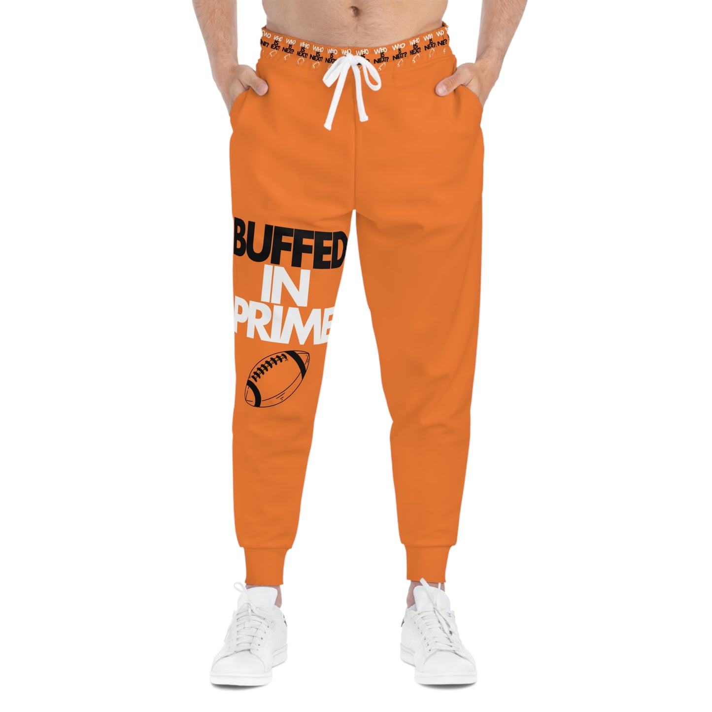 BIP jogger with waistband "who's next?"