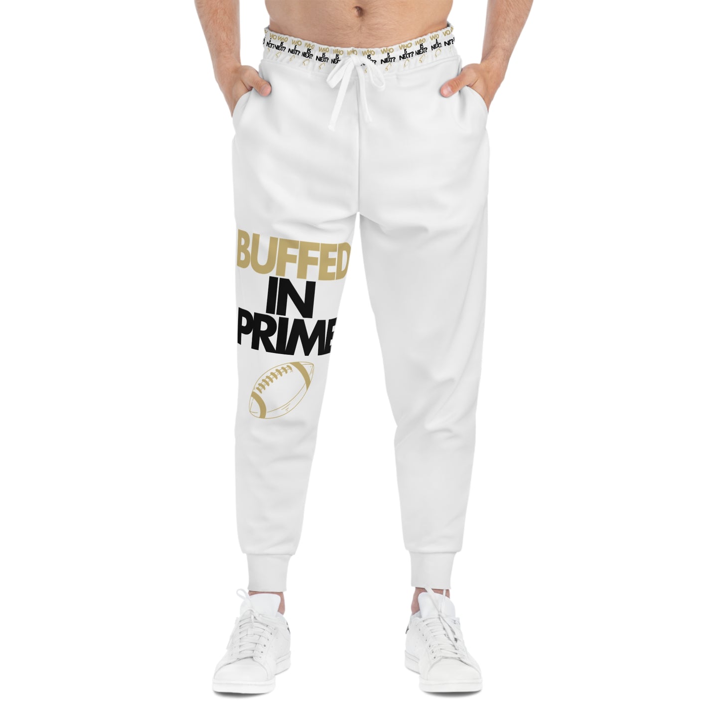 BIP jogger with waistband "who's next?"