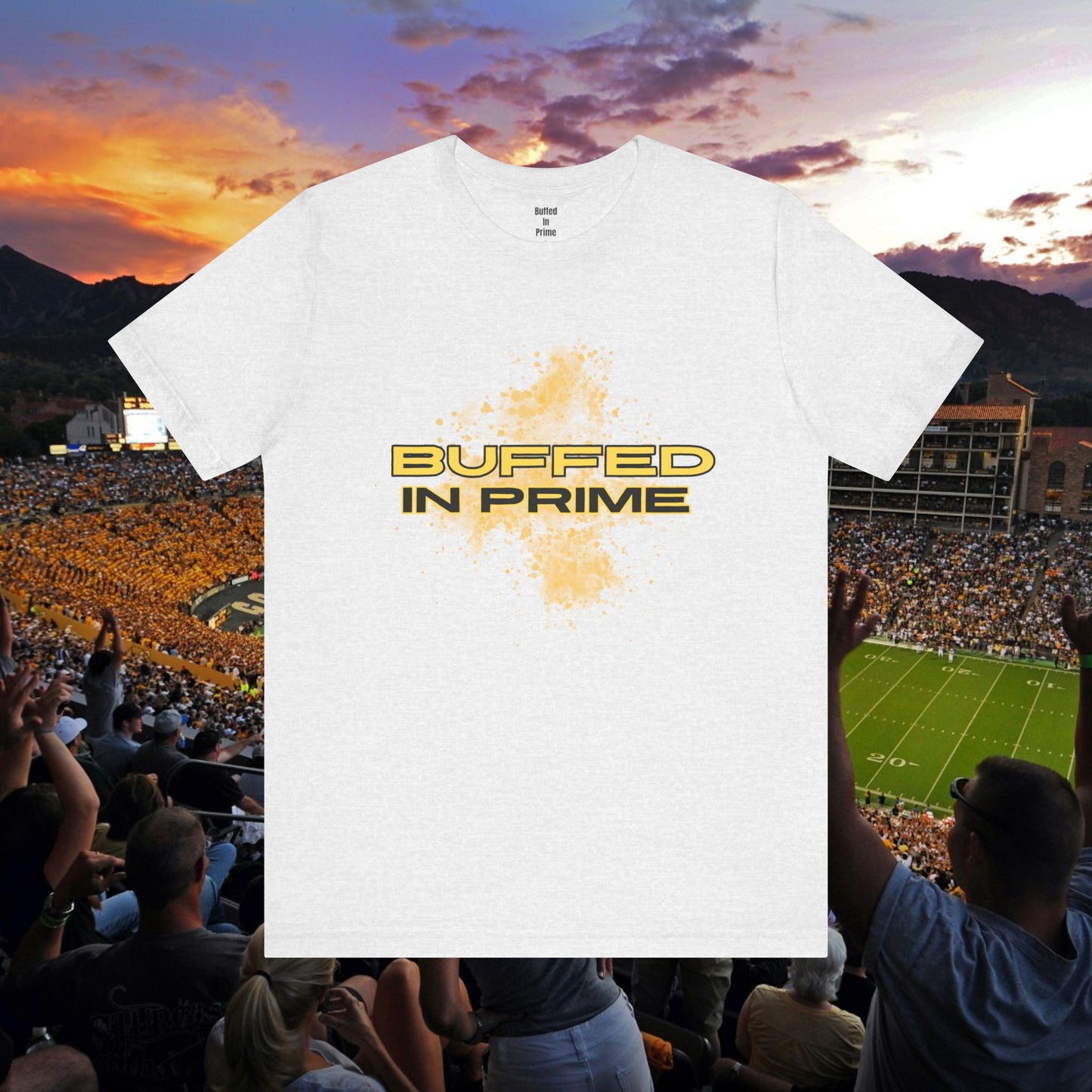 Buffed In Prime Logo Unisex Jersey Short Sleeve Tee