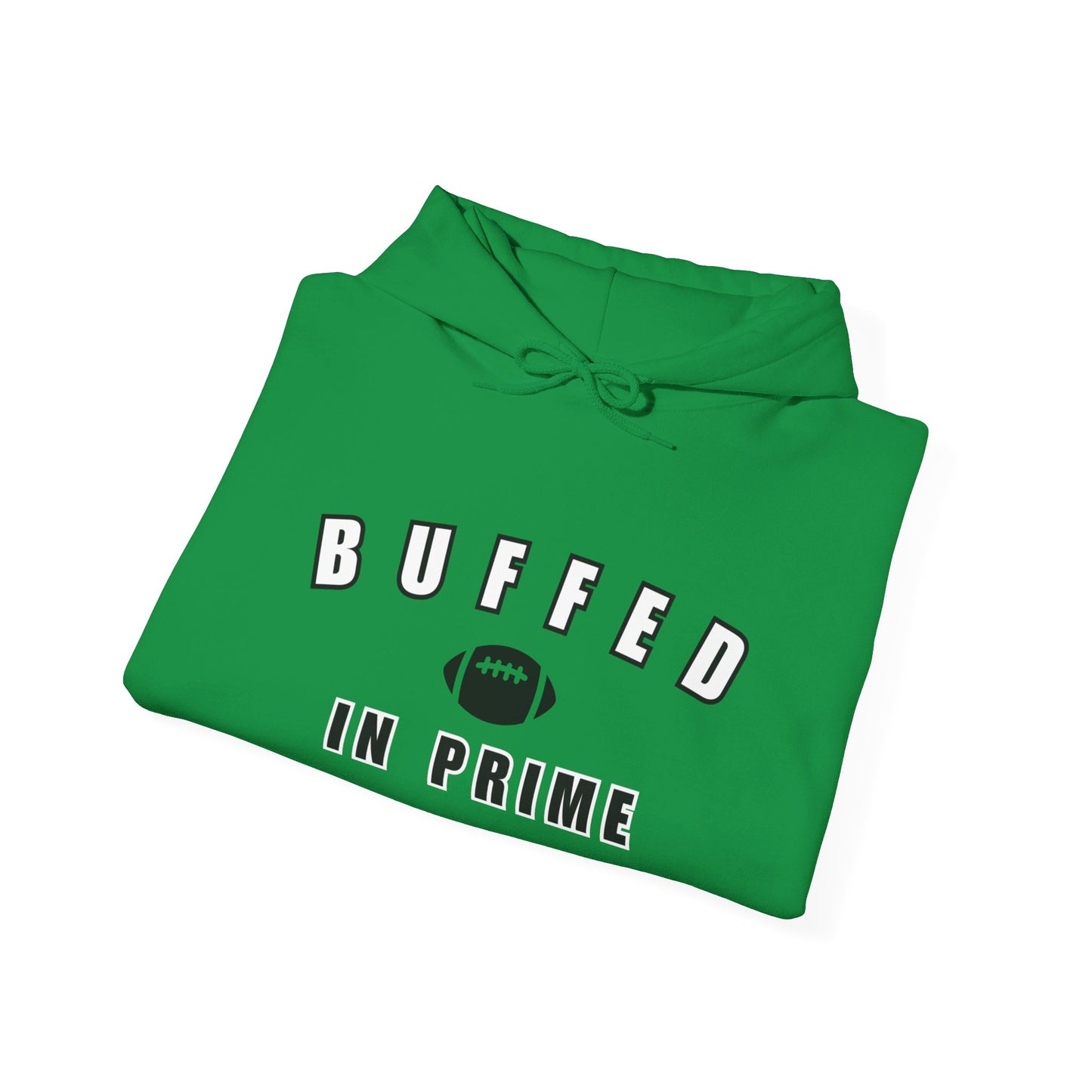 Buffed In Prime University Letter Logo Unisex Hoodie