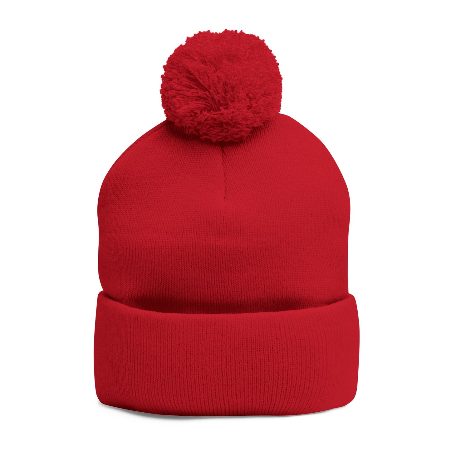 T-Cal Knows - Pom Pom Knitted Beanie, Holiday Gift, Casual Wear