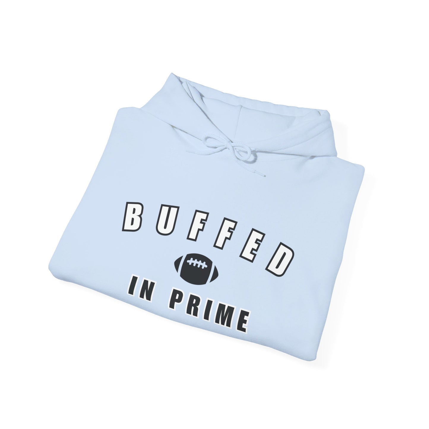 Buffed In Prime University Letter Logo Unisex Hoodie