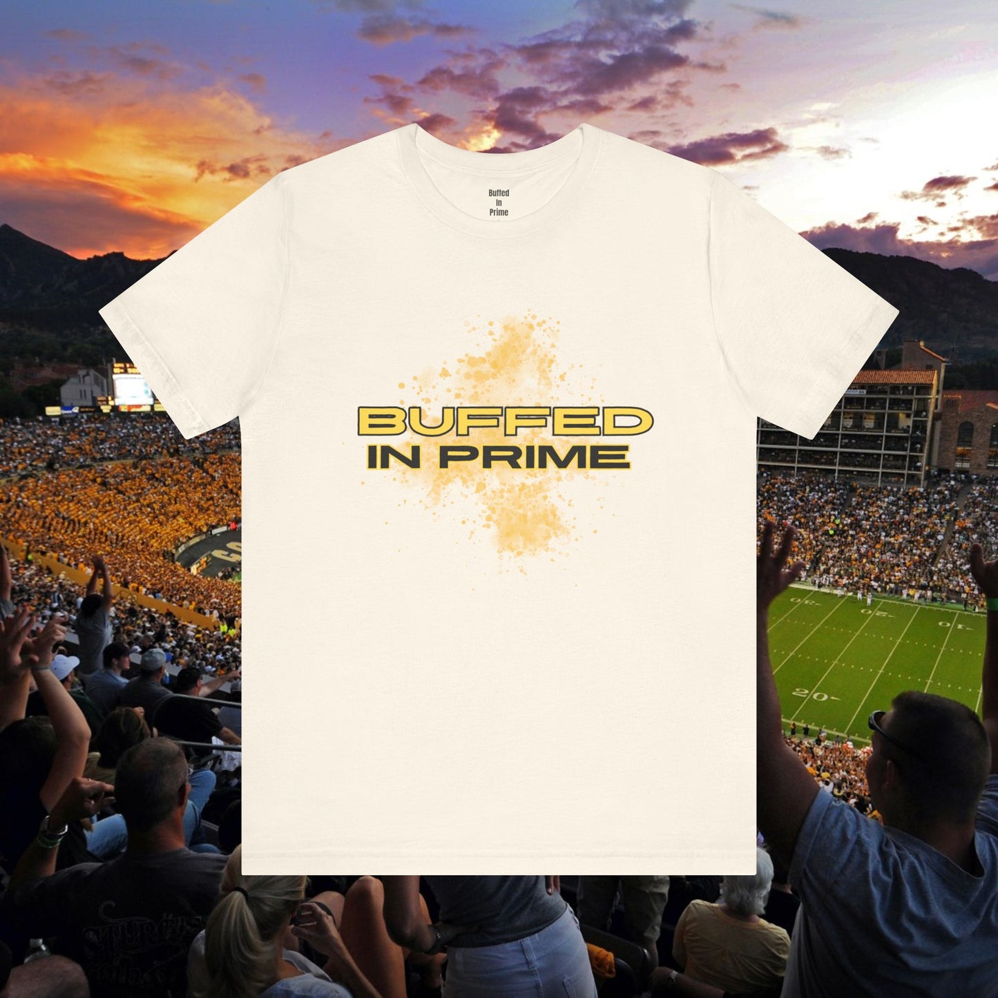 Buffed In Prime Logo Unisex Jersey Short Sleeve Tee