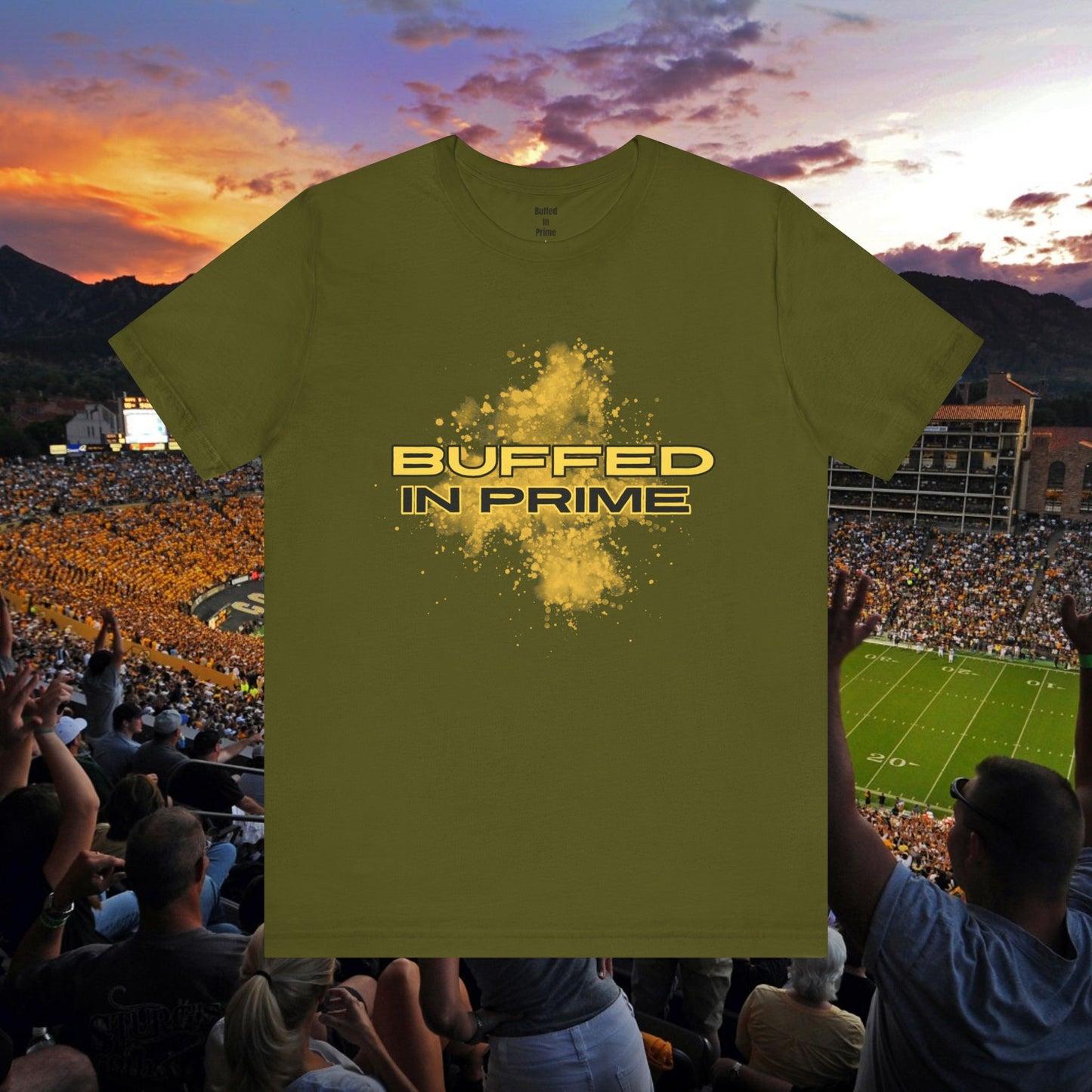 Buffed In Prime Logo Unisex Jersey Short Sleeve Tee