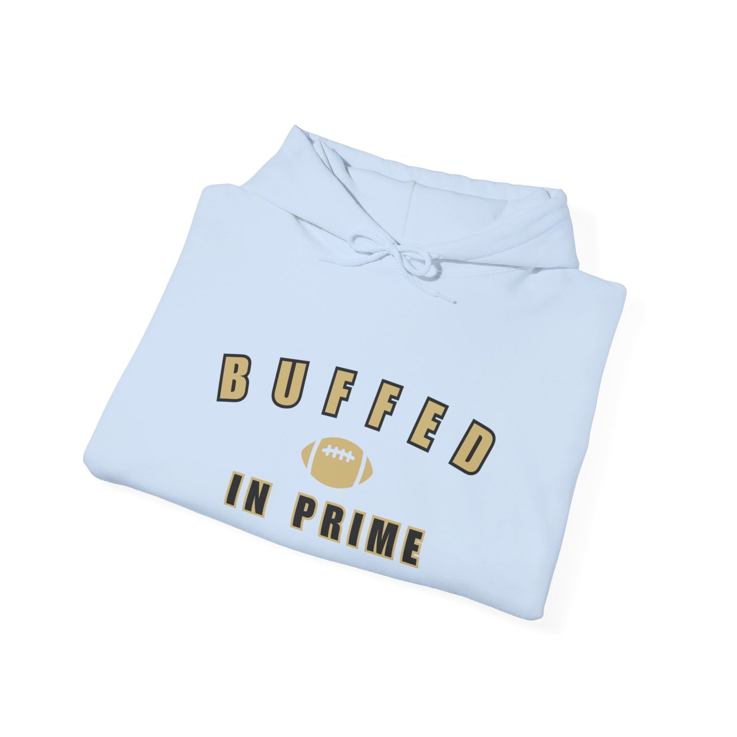CU Gold- Buffed In Prime University Letter Logo Unisex Hoodie
