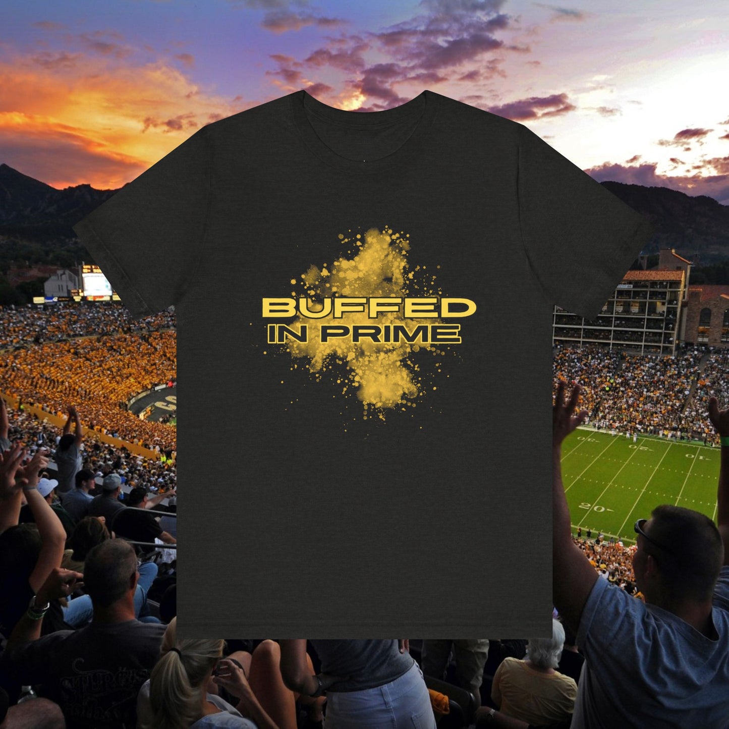 Buffed In Prime Logo Unisex Jersey Short Sleeve Tee