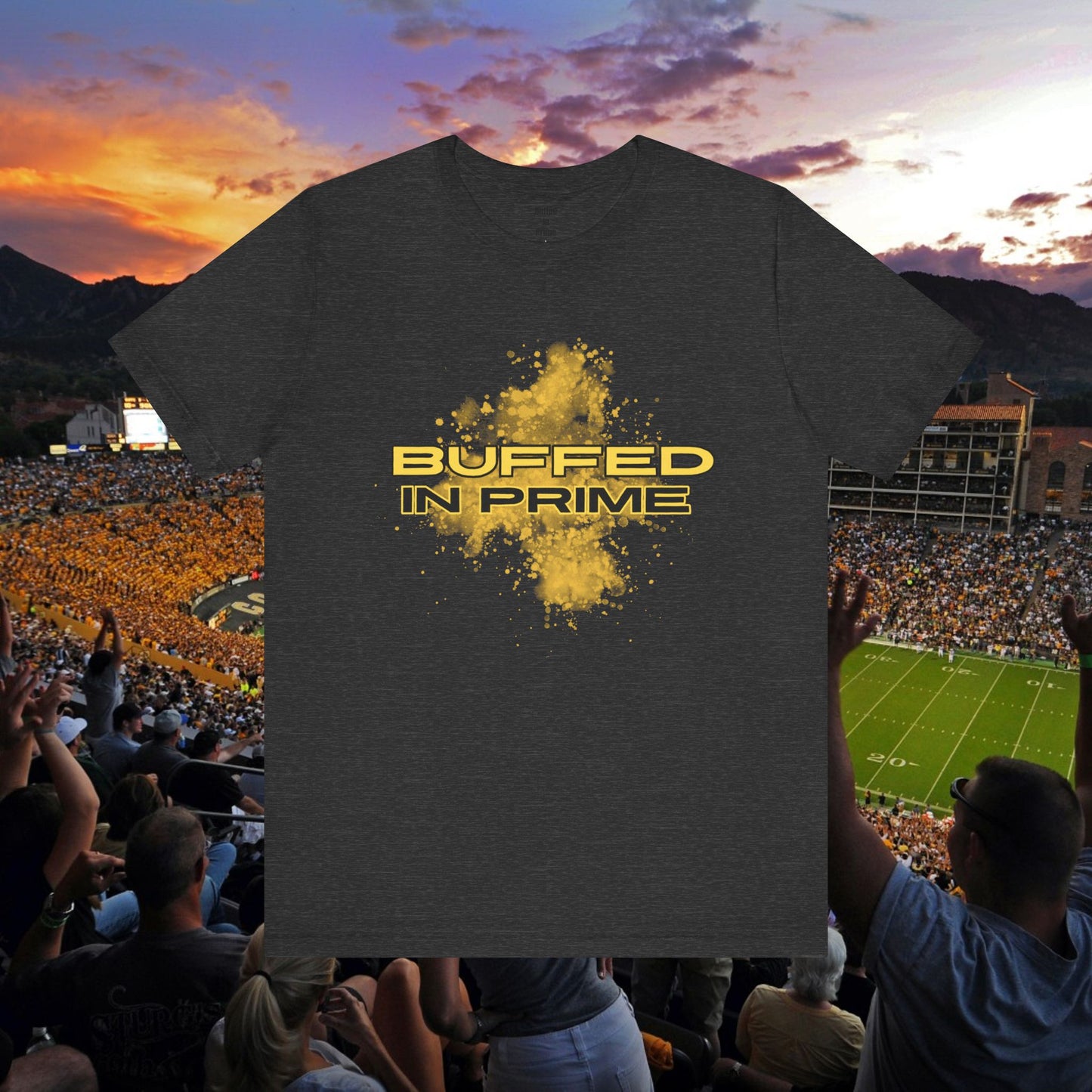 Buffed In Prime Logo Unisex Jersey Short Sleeve Tee