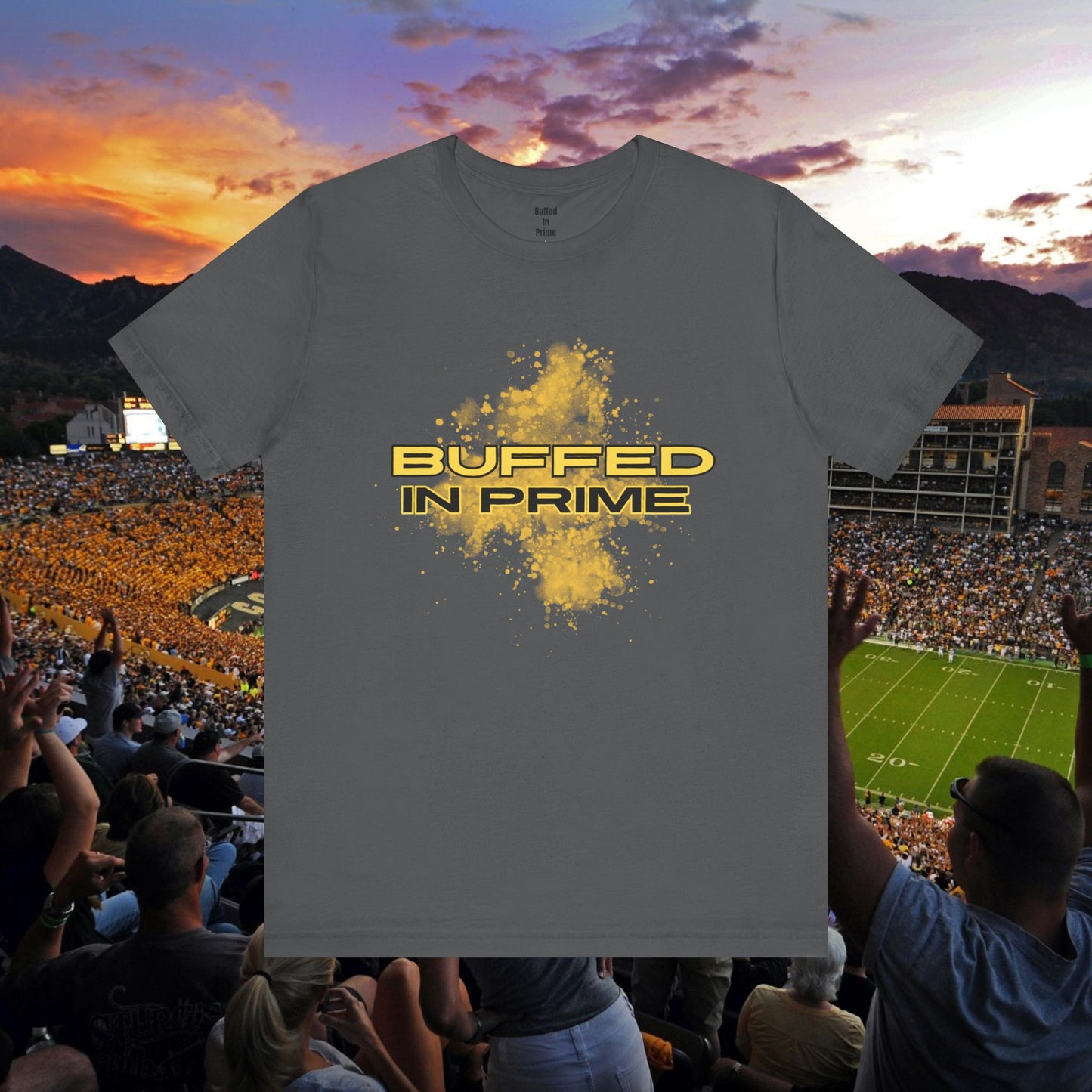 Buffed In Prime Logo Unisex Jersey Short Sleeve Tee