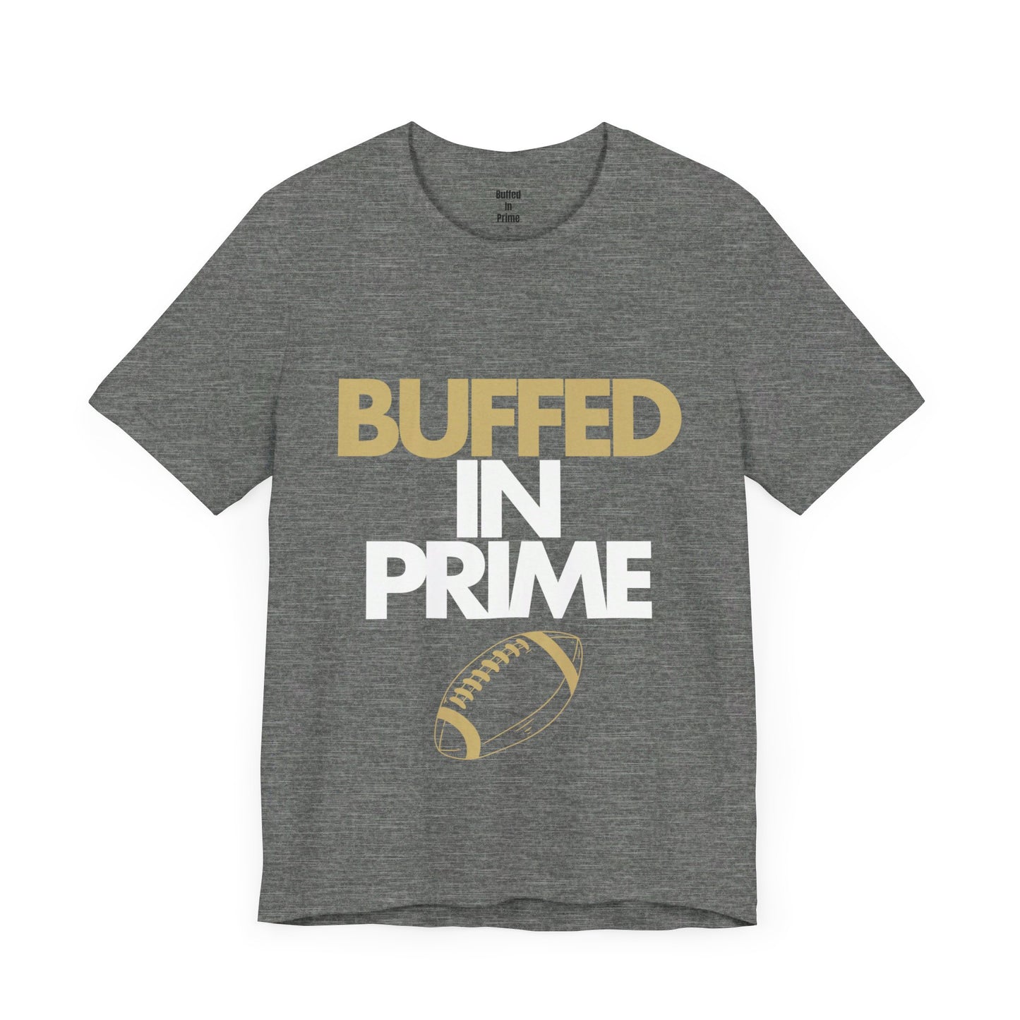 Buffed In Prime CU Gold Unisex Jersey Short Sleeve Tee