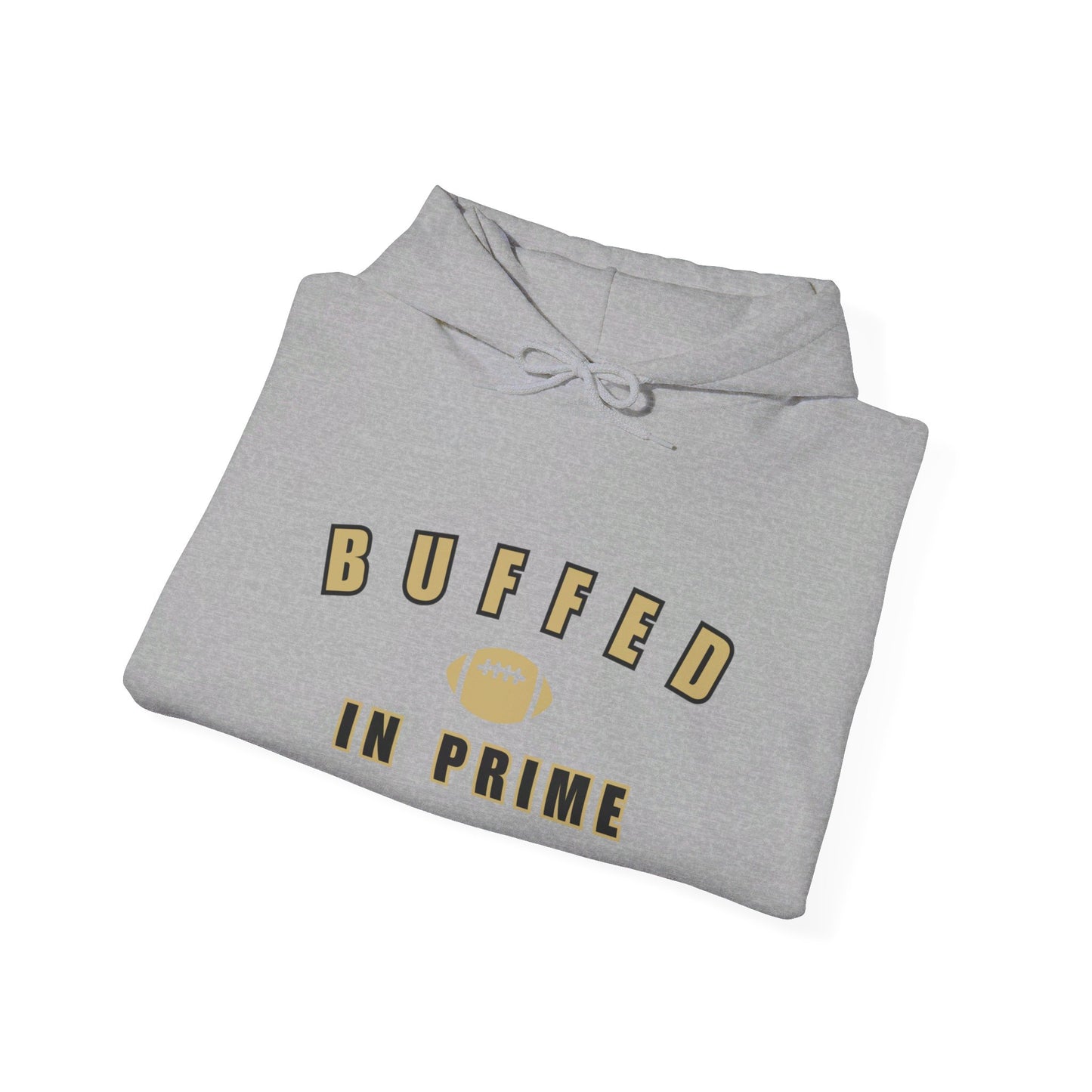 CU Gold- Buffed In Prime University Letter Logo Unisex Hoodie