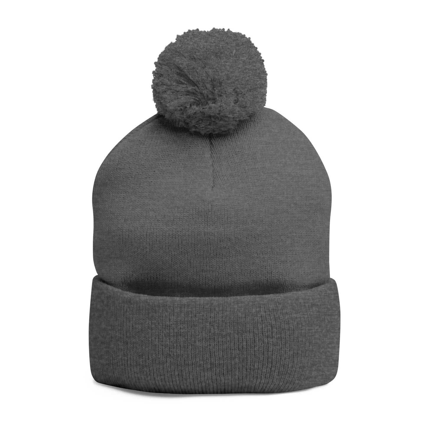 T-Cal Knows - Pom Pom Knitted Beanie, Holiday Gift, Casual Wear