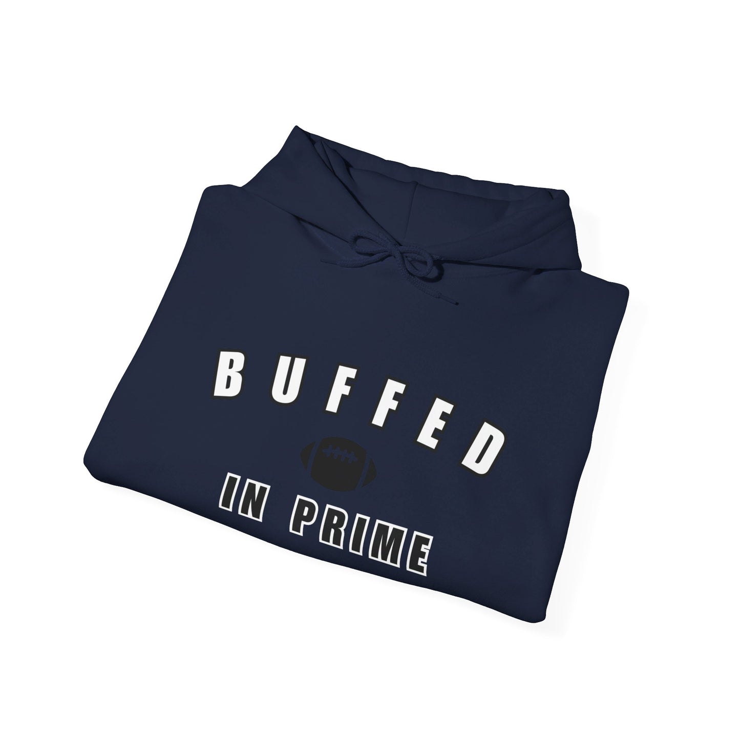 Buffed In Prime University Letter Logo Unisex Hoodie