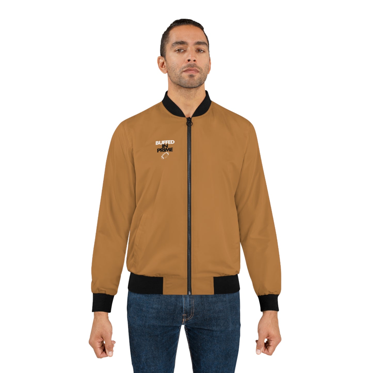 Men's Bomber Jacket "Who is Next" on back (S-5XL)