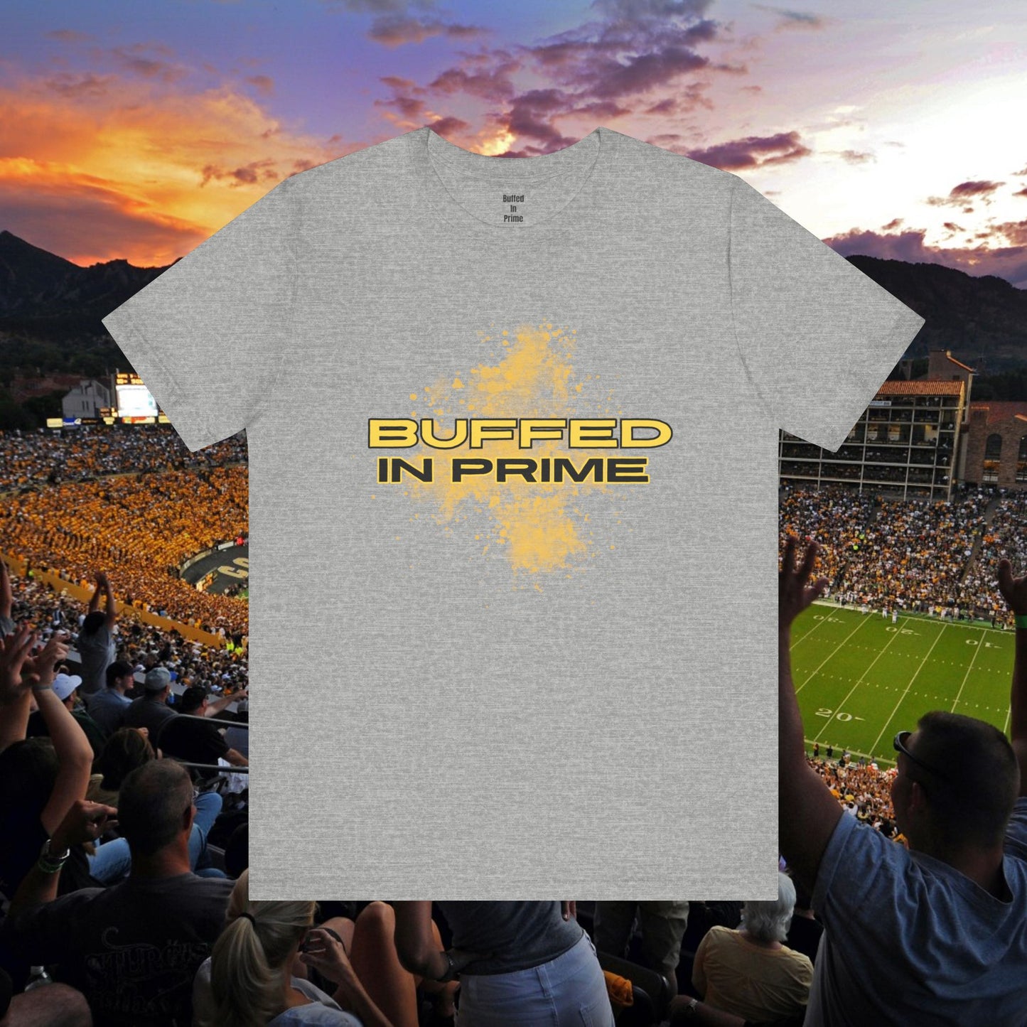 Buffed In Prime Logo Unisex Jersey Short Sleeve Tee