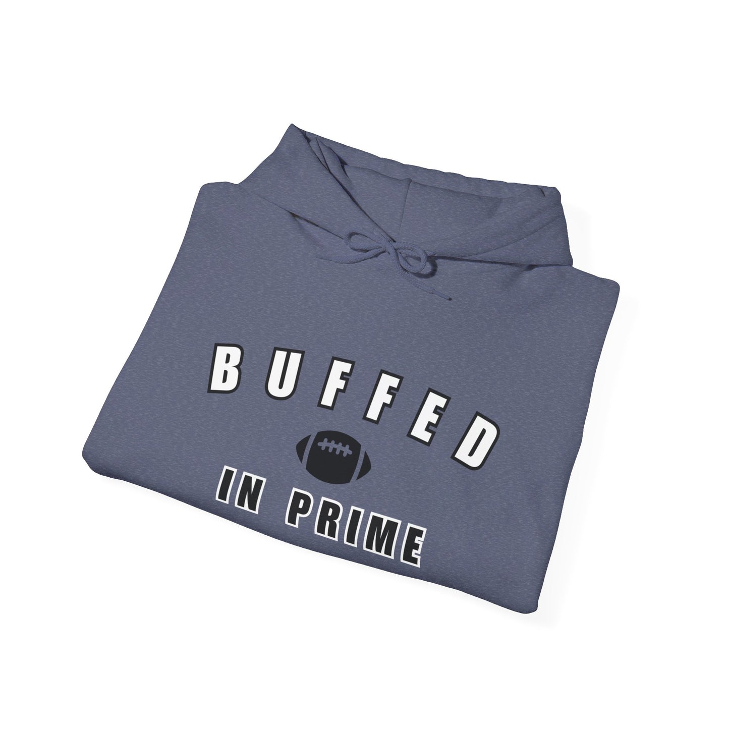 Buffed In Prime University Letter Logo Unisex Hoodie