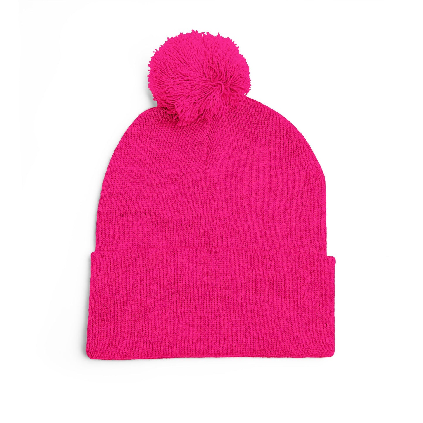 T-Cal Knows - Pom Pom Knitted Beanie, Holiday Gift, Casual Wear