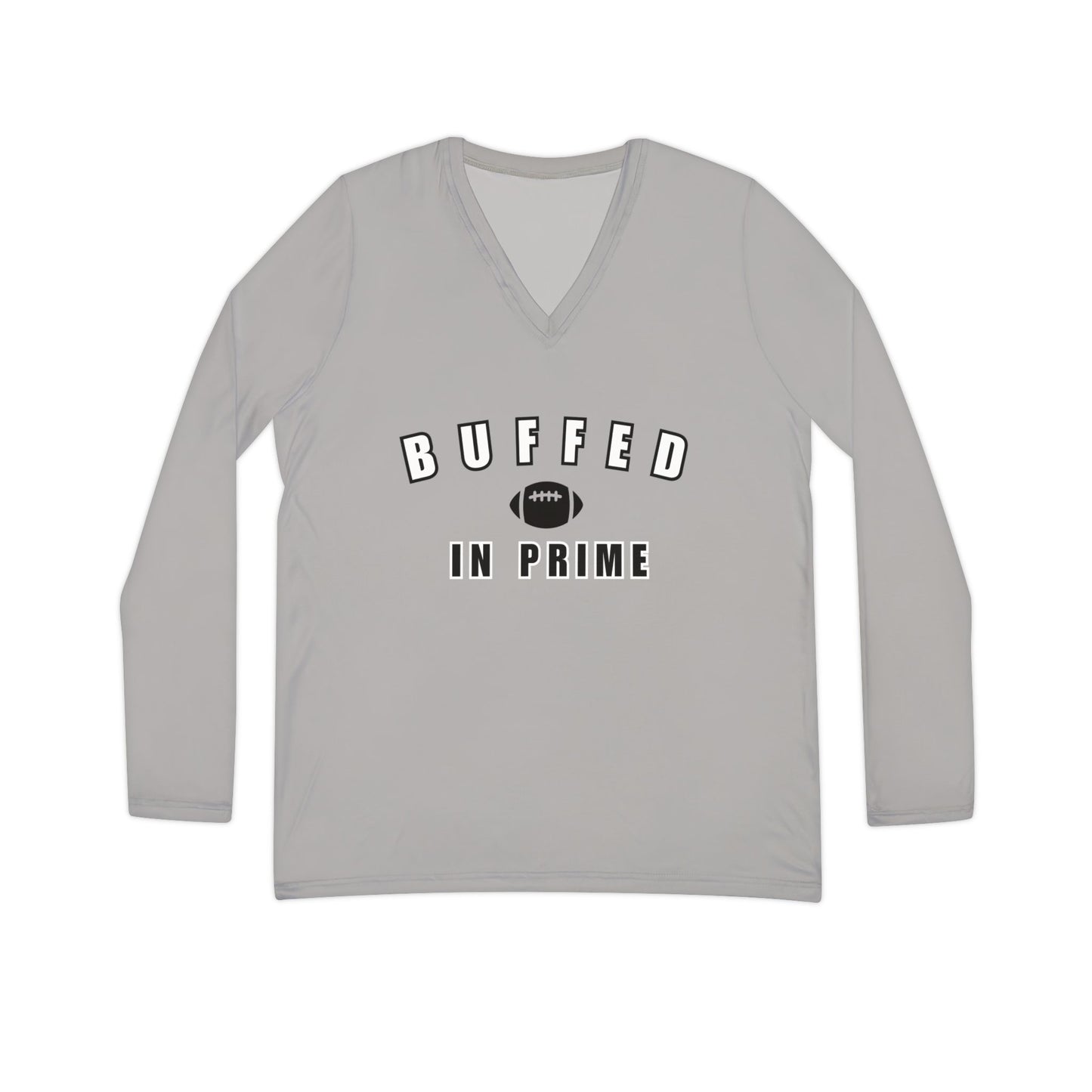 Women's University Long Sleeve V-neck Shirt
