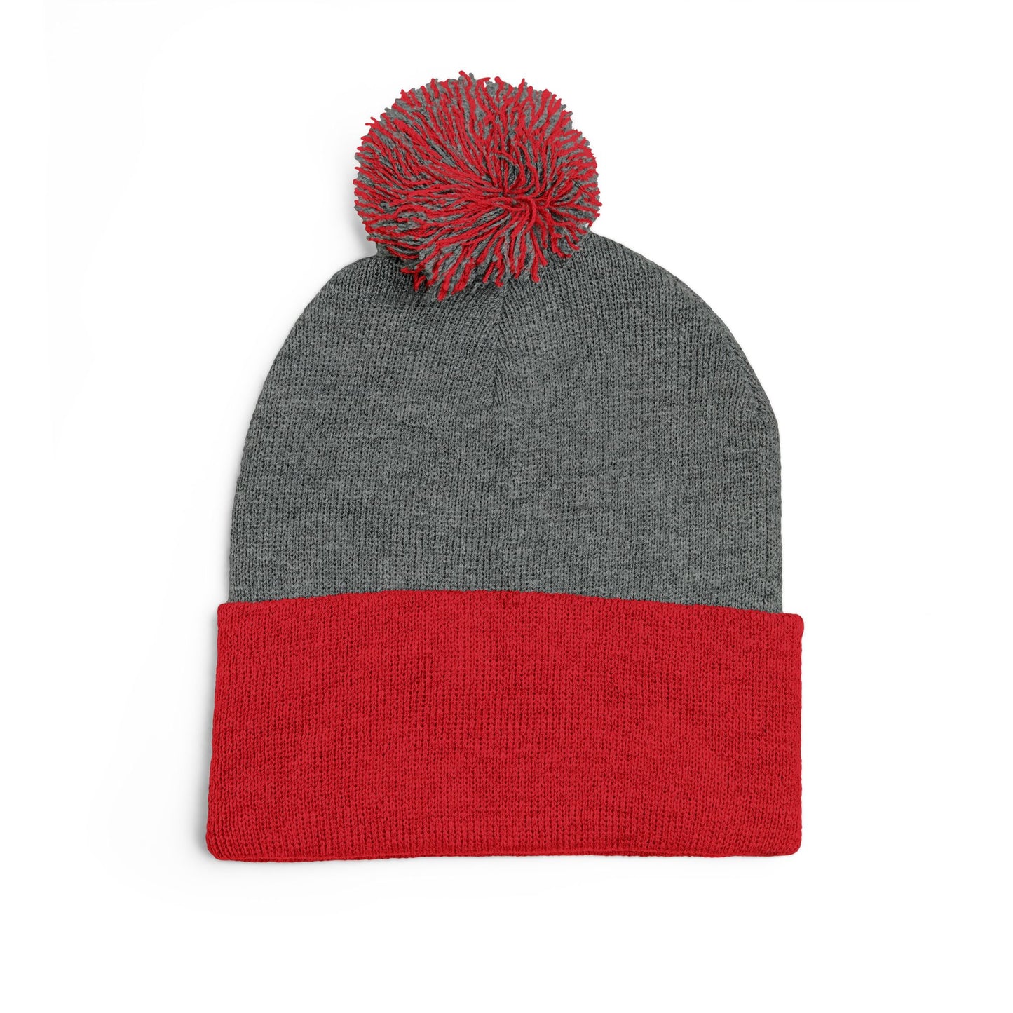 T-Cal Knows - Pom Pom Knitted Beanie, Holiday Gift, Casual Wear