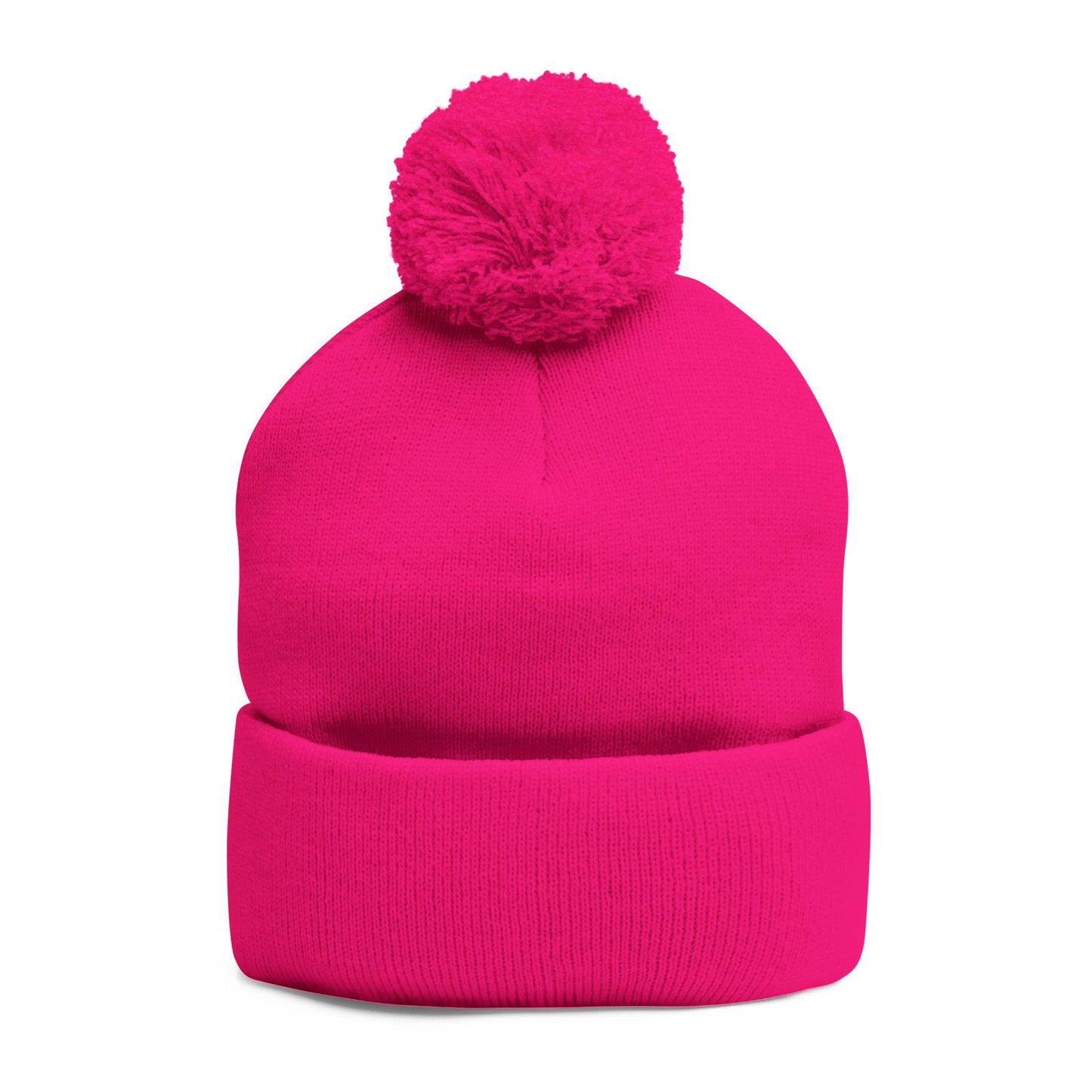 T-Cal Knows - Pom Pom Knitted Beanie, Holiday Gift, Casual Wear