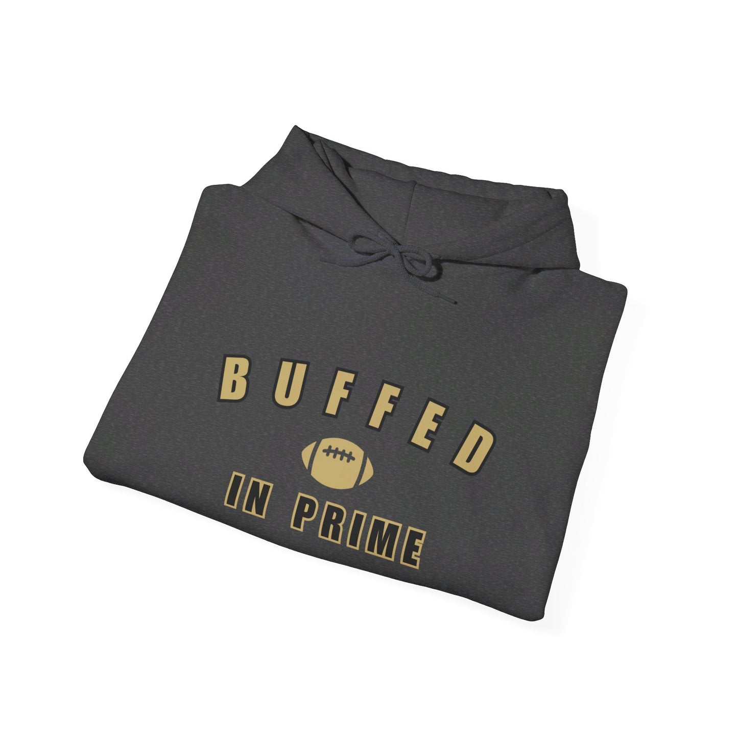 CU Gold- Buffed In Prime University Letter Logo Unisex Hoodie