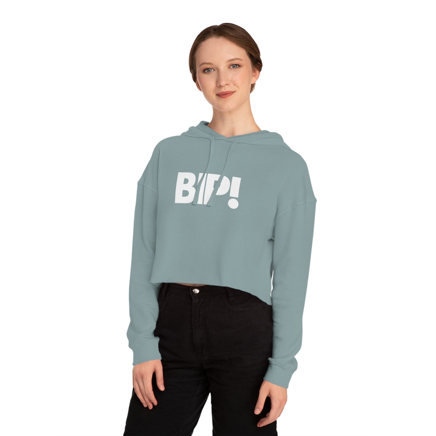 Women’s Cropped Hooded Sweatshirt