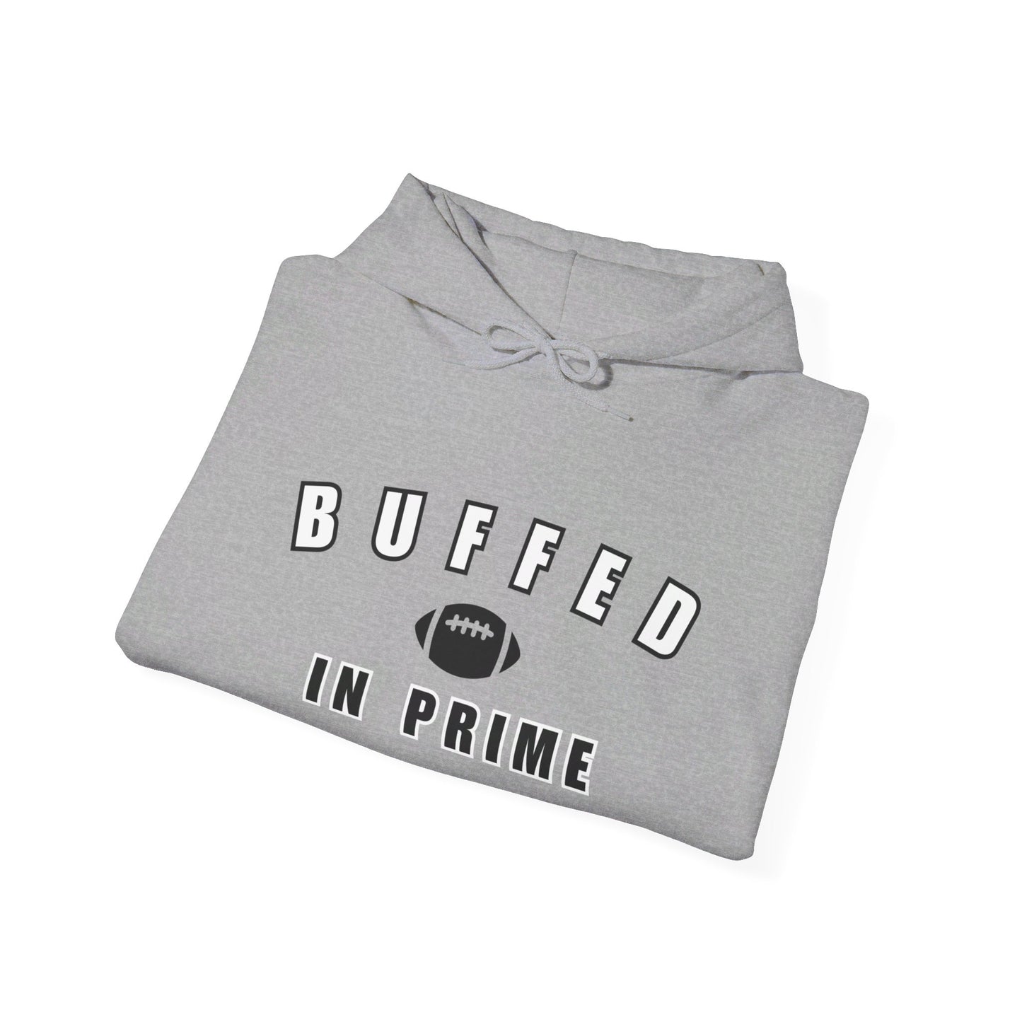 Buffed In Prime University Letter Logo Unisex Hoodie