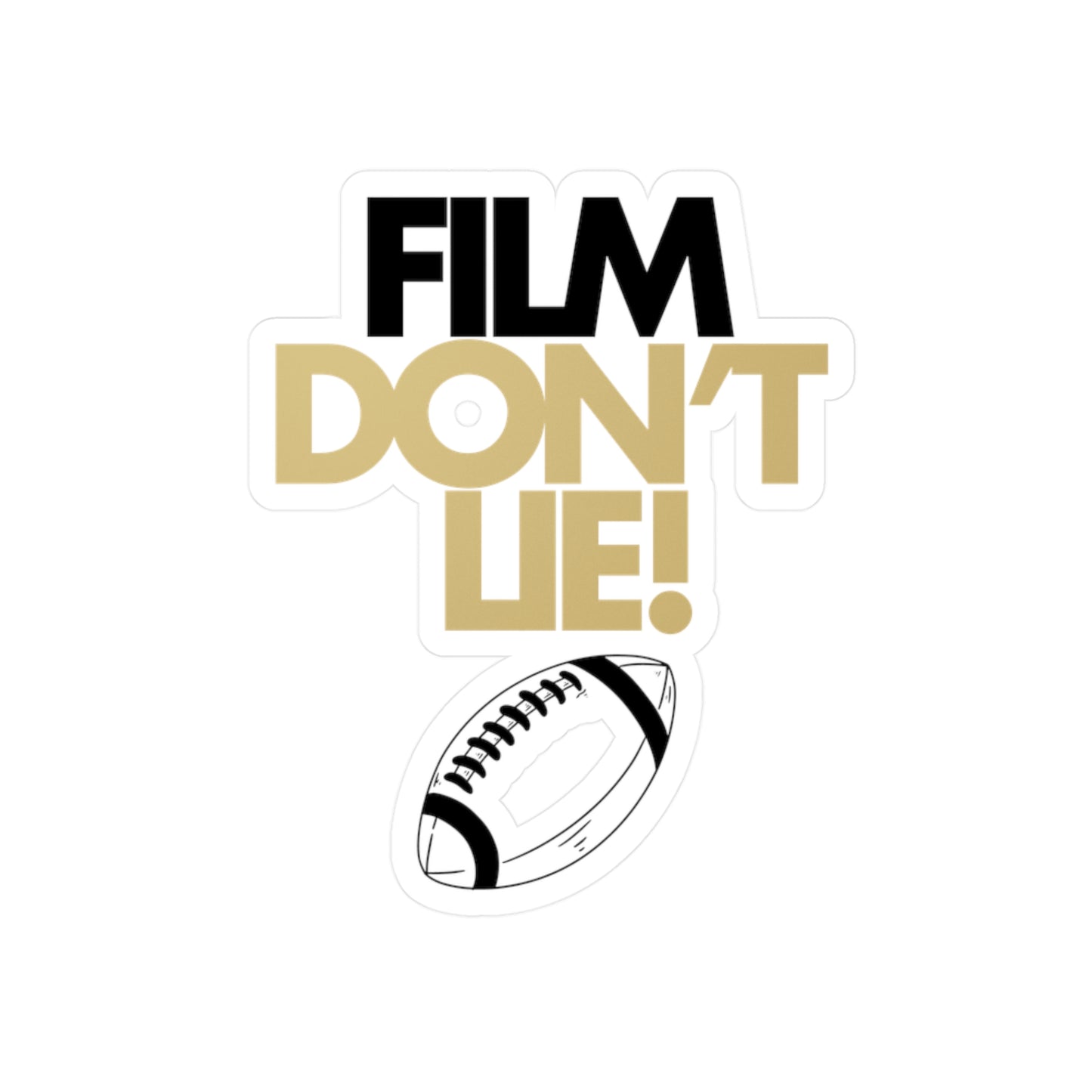 Film Don't Lie Sticker